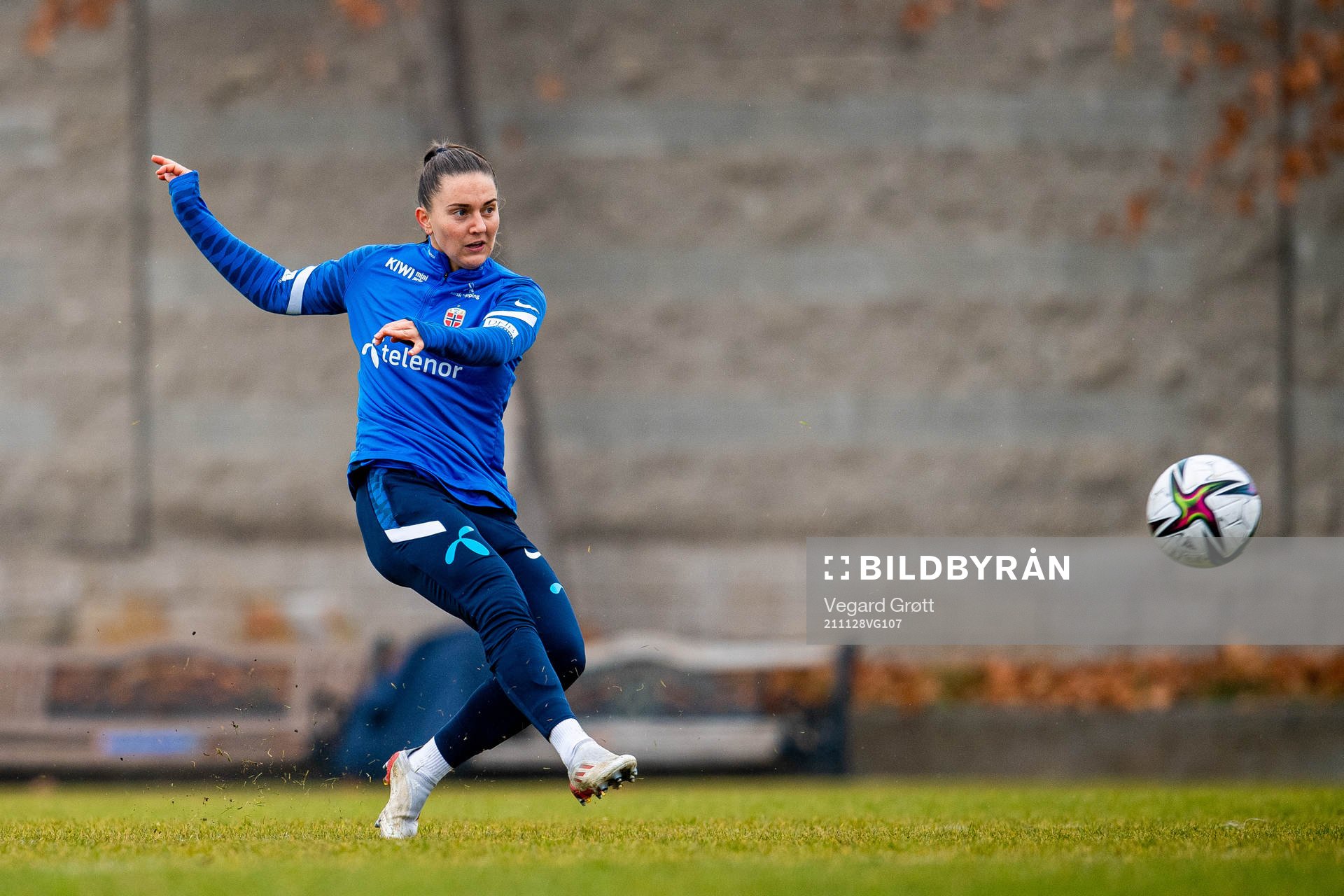 Vilde Bøe Risa of the Norwegian women's national football