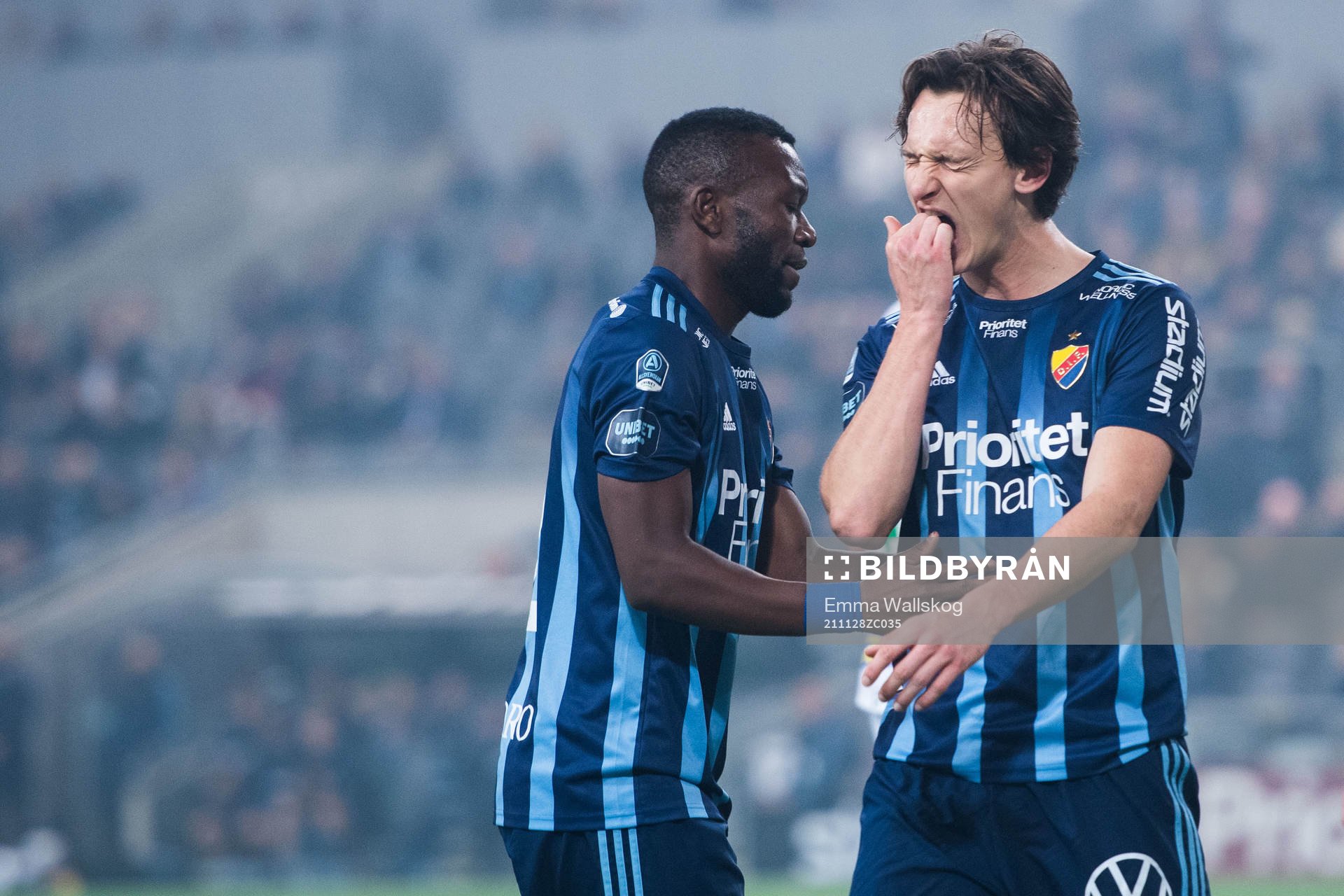 Djurgårdens Hjalmar Ekdal deppar