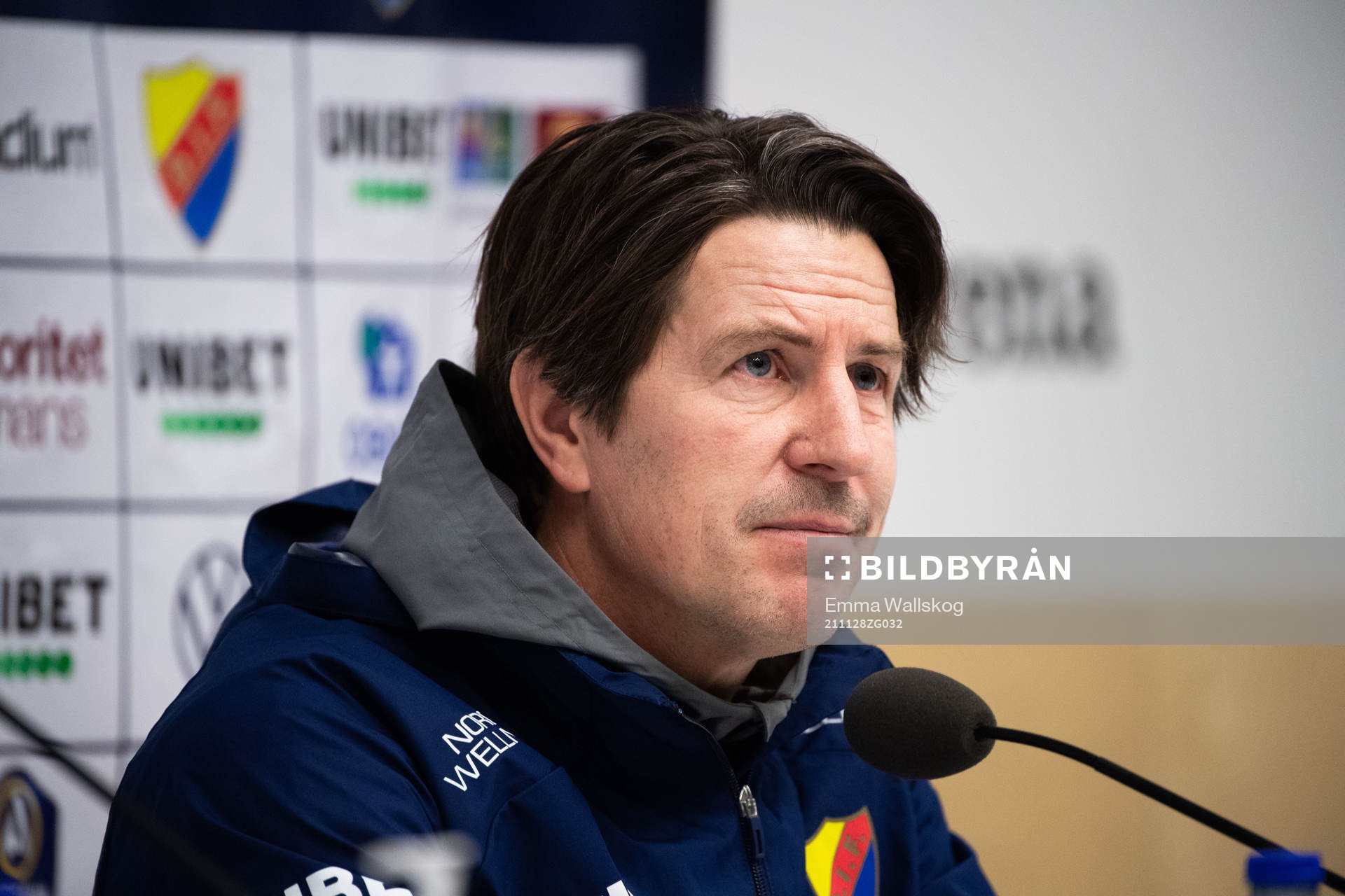 Djurgårdens tränare Thomas Lagerlöf