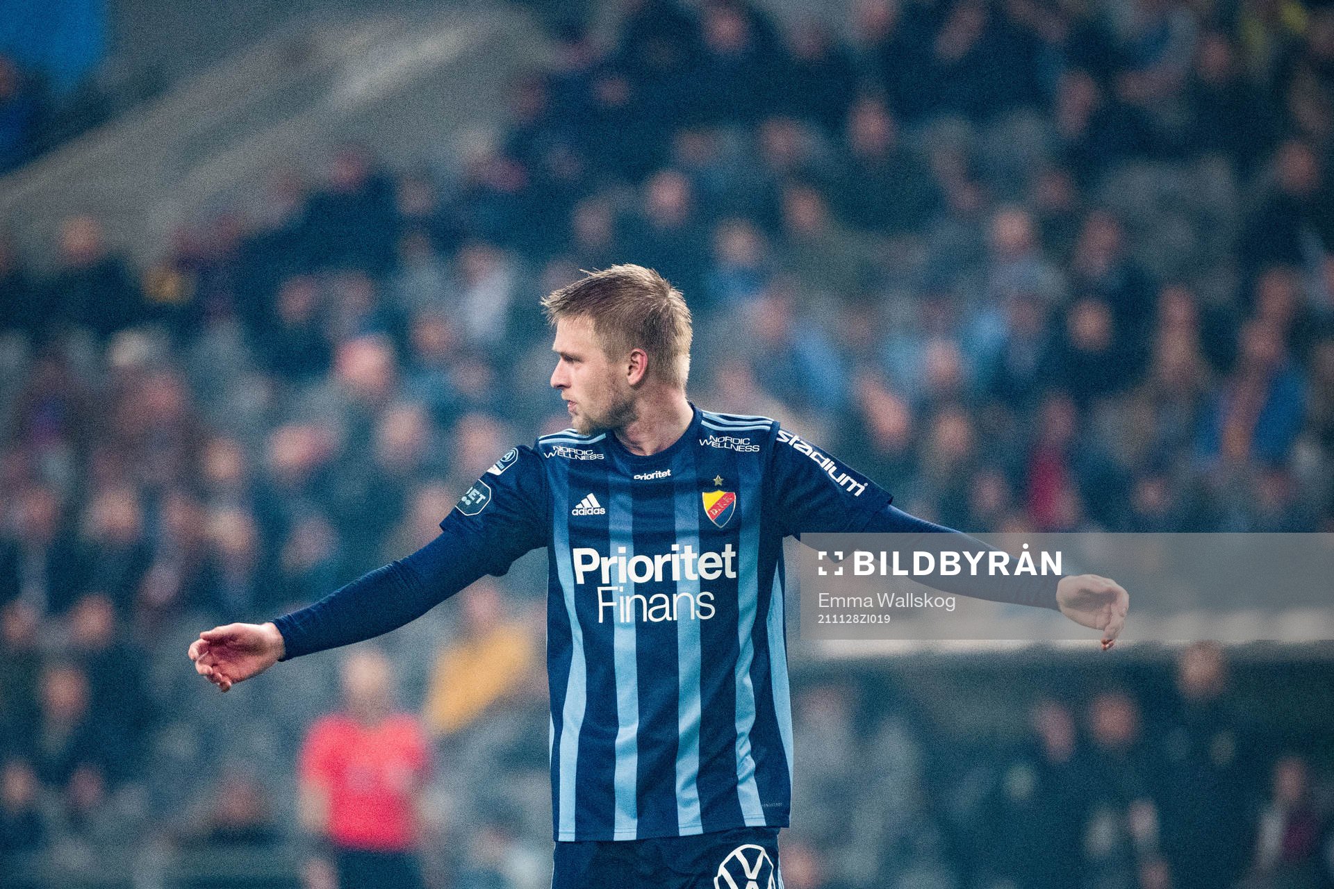 Djurgårdens Karl Holmberg deppar