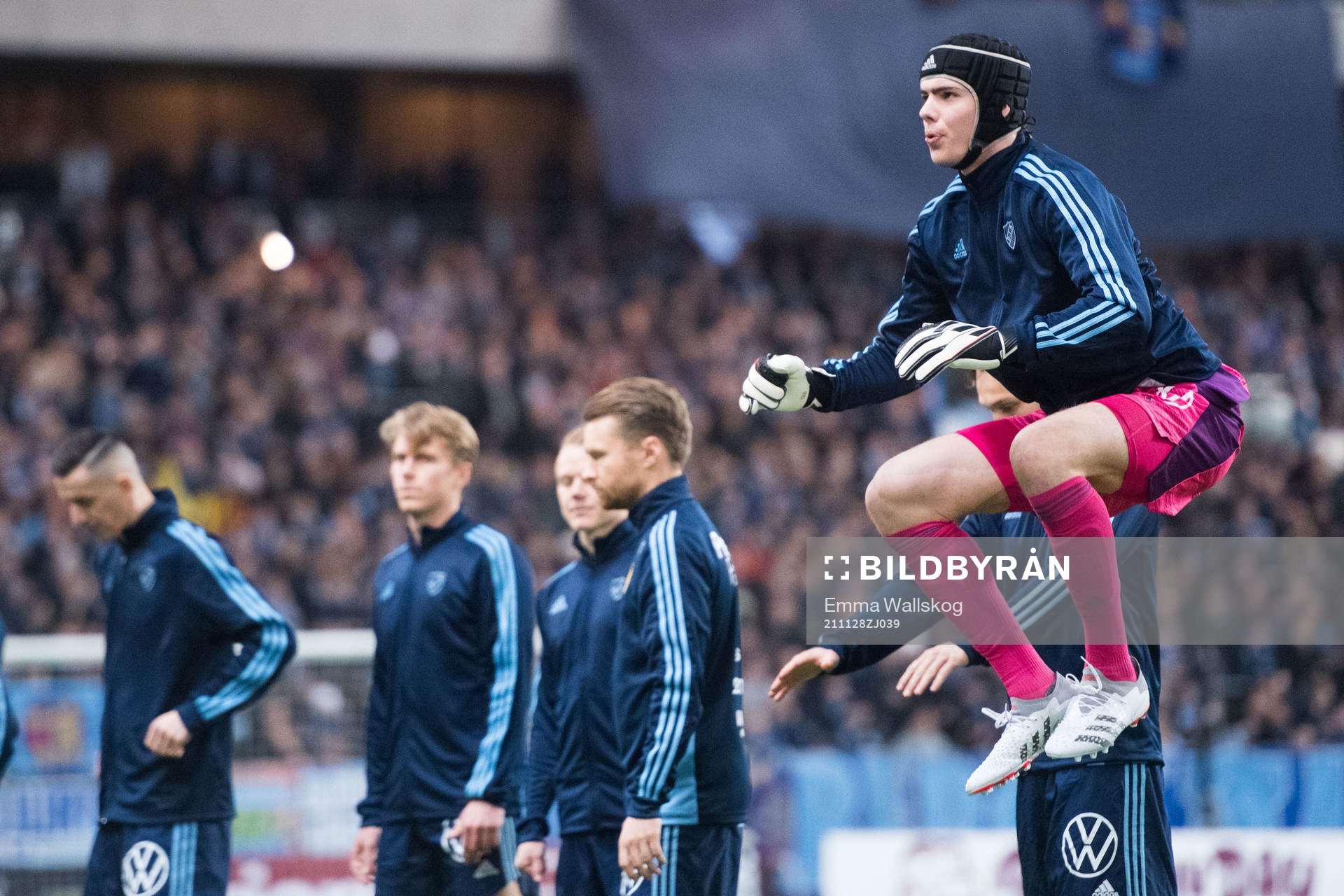 Djurgårdens målvakt Jacob Widell Zetterström