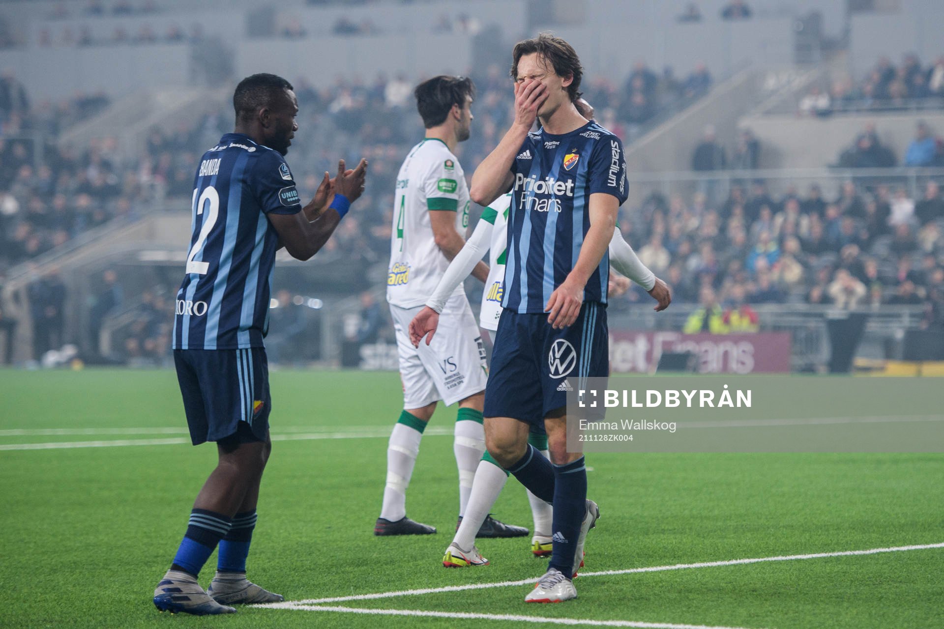 Djurgårdens Hjalmar Ekdal deppar