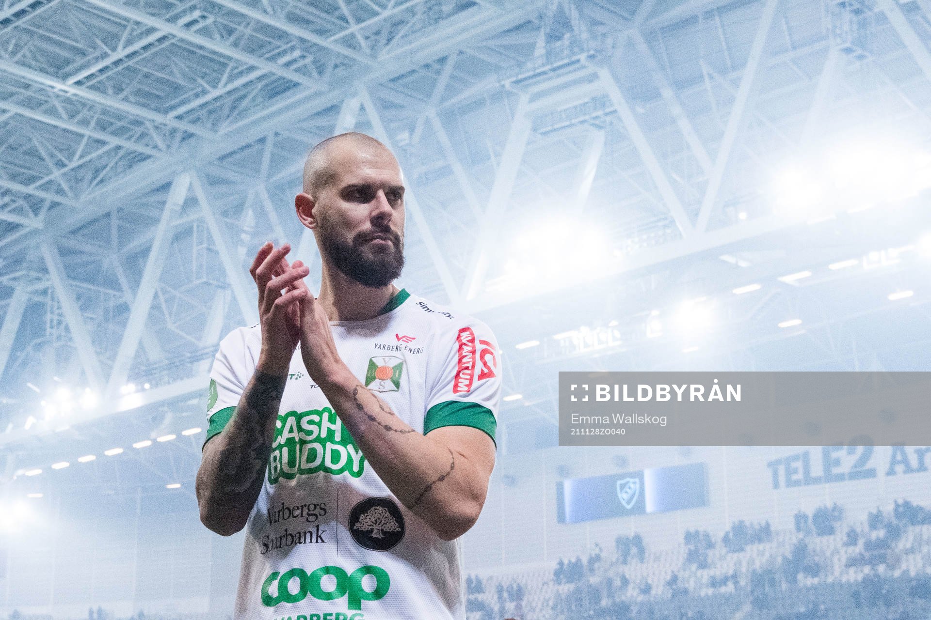 Varbergs Robin Simovic jublar