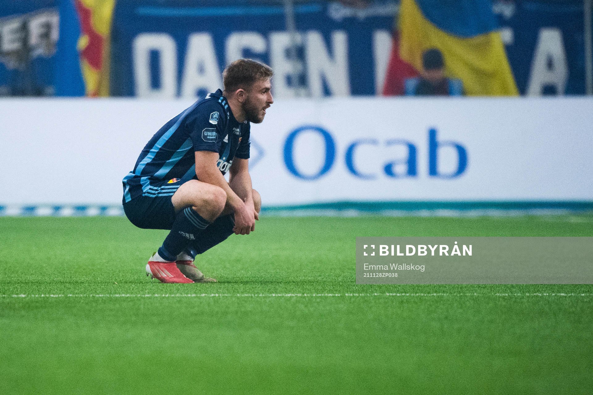 Djurgårdens Rasmus Schülle deppar