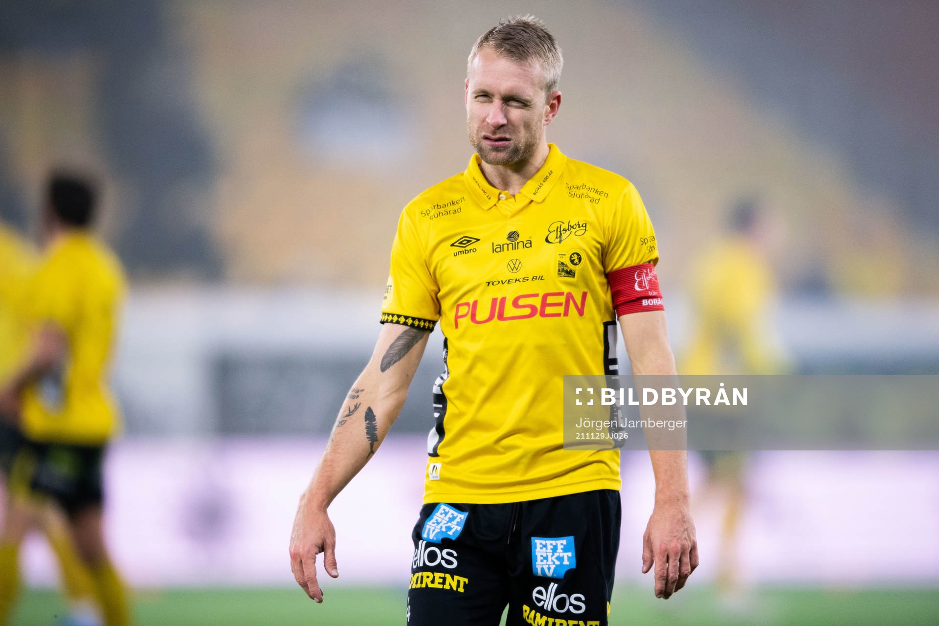 Elfsborgs Johan Larsson har ont