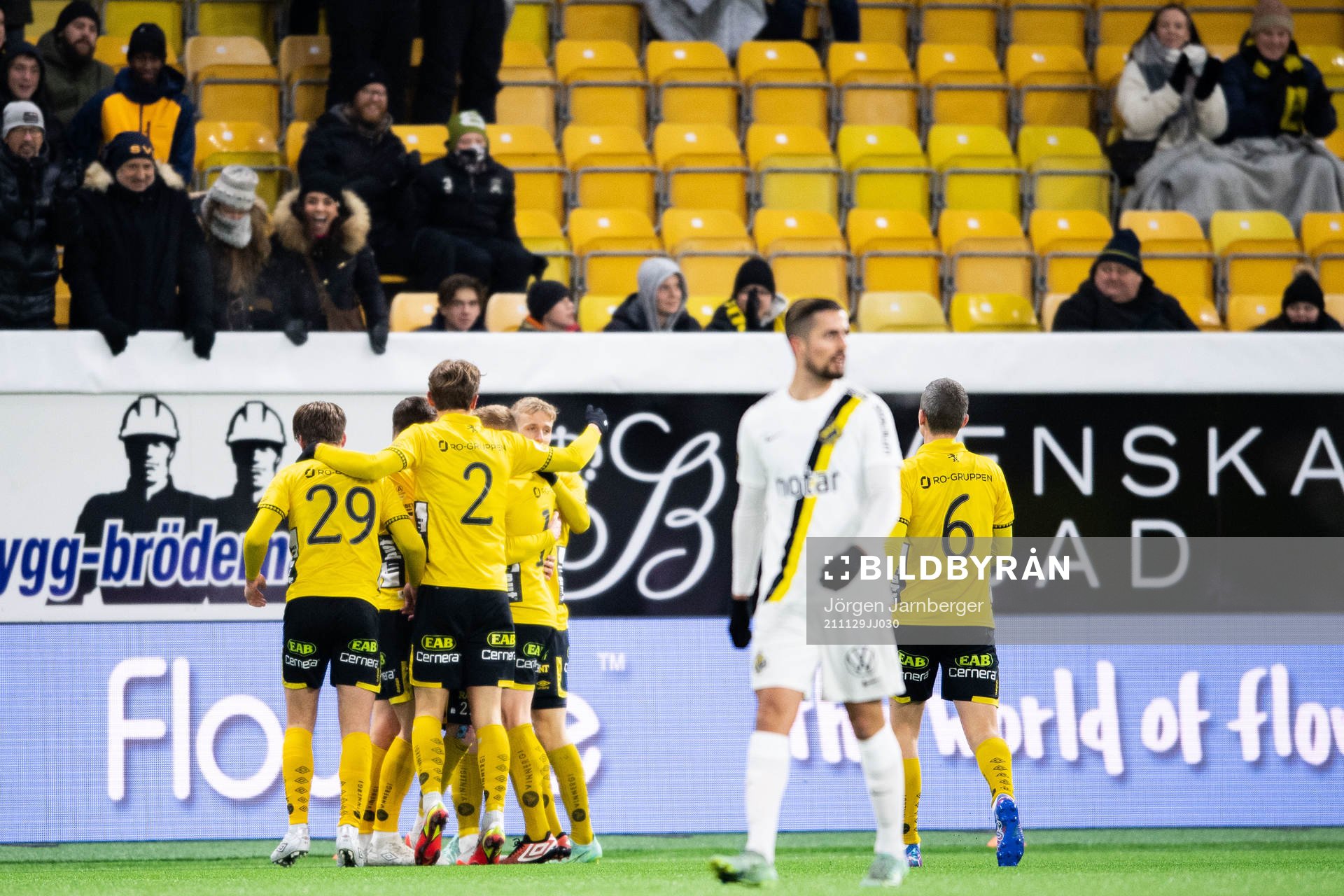 Elfsborgs spelare jublar
