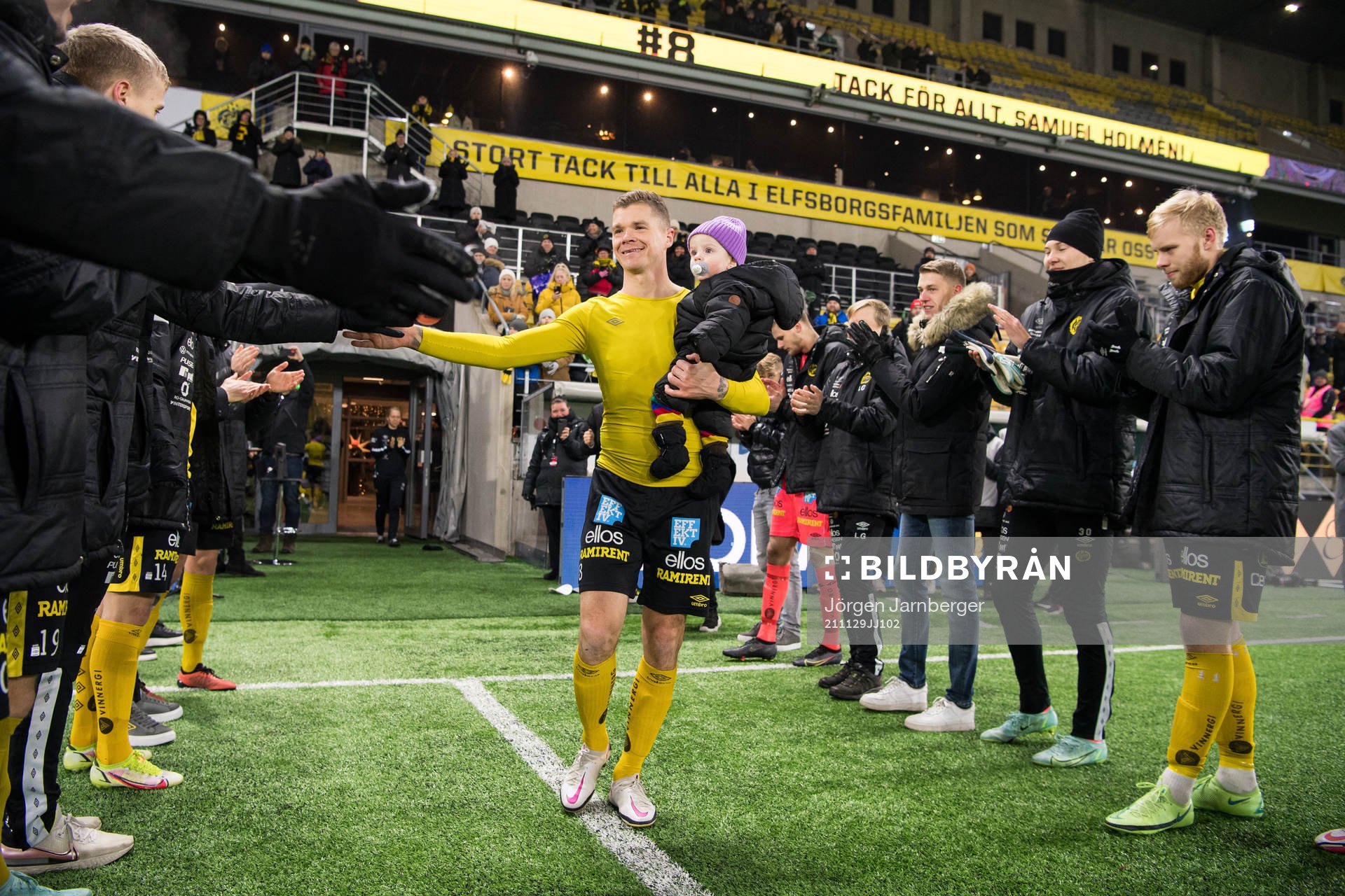 Elfsborgs Samuel Holmén gjorde sin sista hemmamatch och