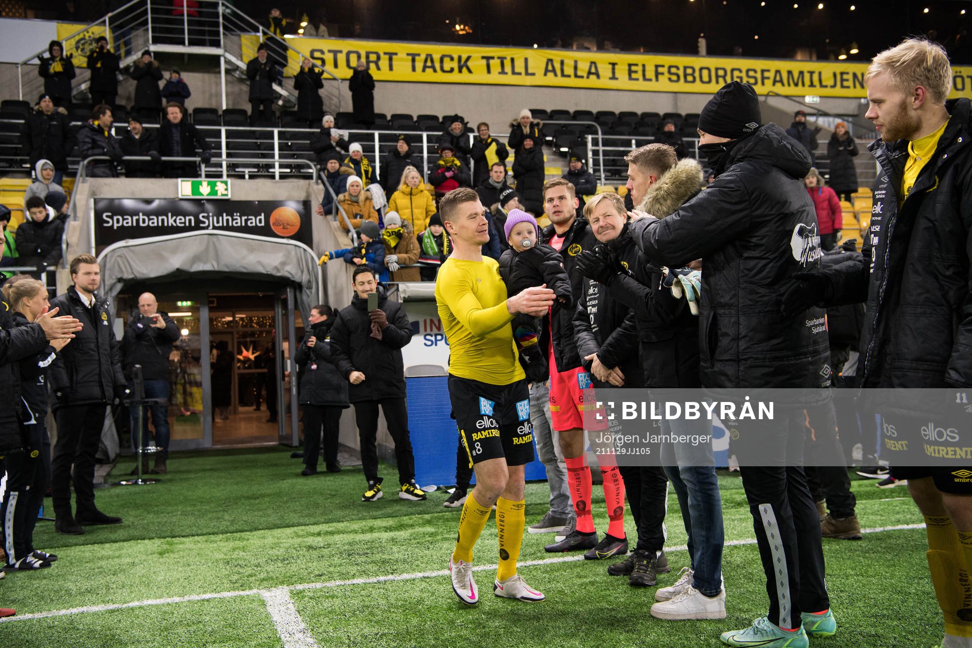 Elfsborgs Samuel Holmén gjorde sin sista hemmamatch och