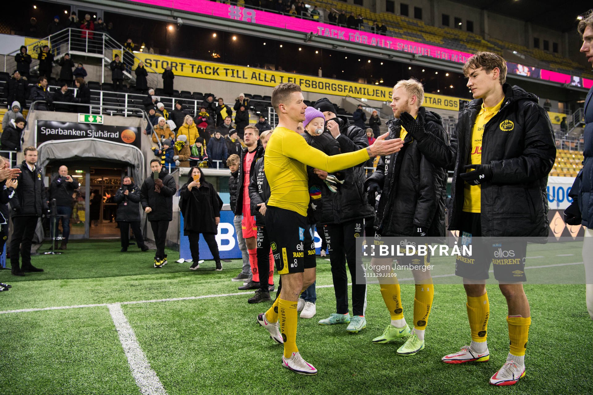 Elfsborgs Samuel Holmén gjorde sin sista hemmamatch och