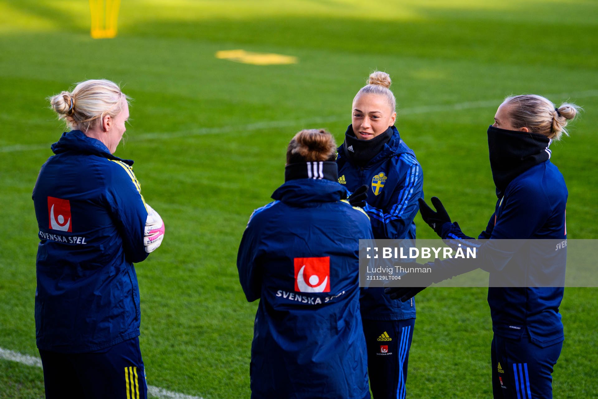 Hanna Bennison of the Swedish women's national football team