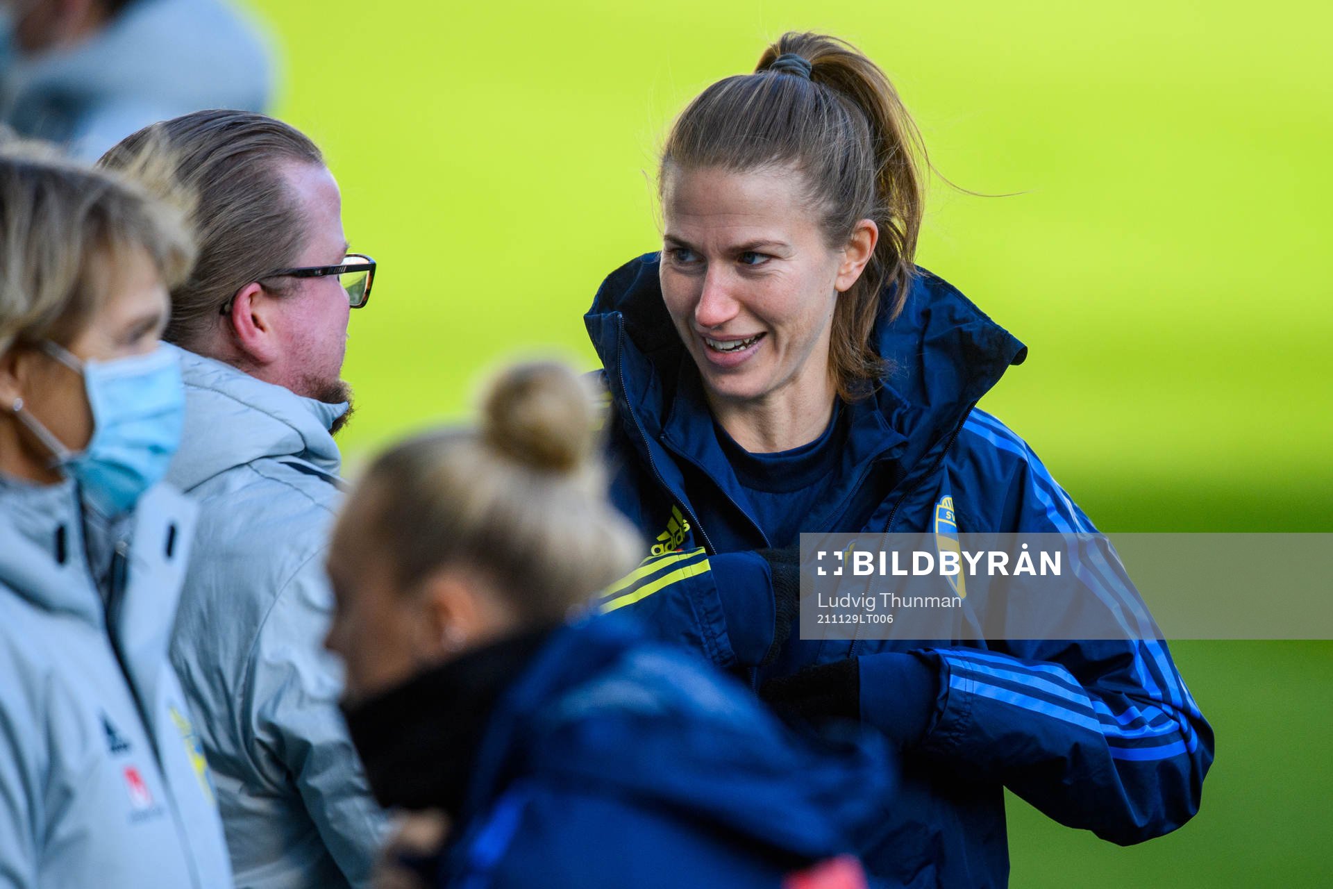 Emma Berglund of the Swedish women's national football team