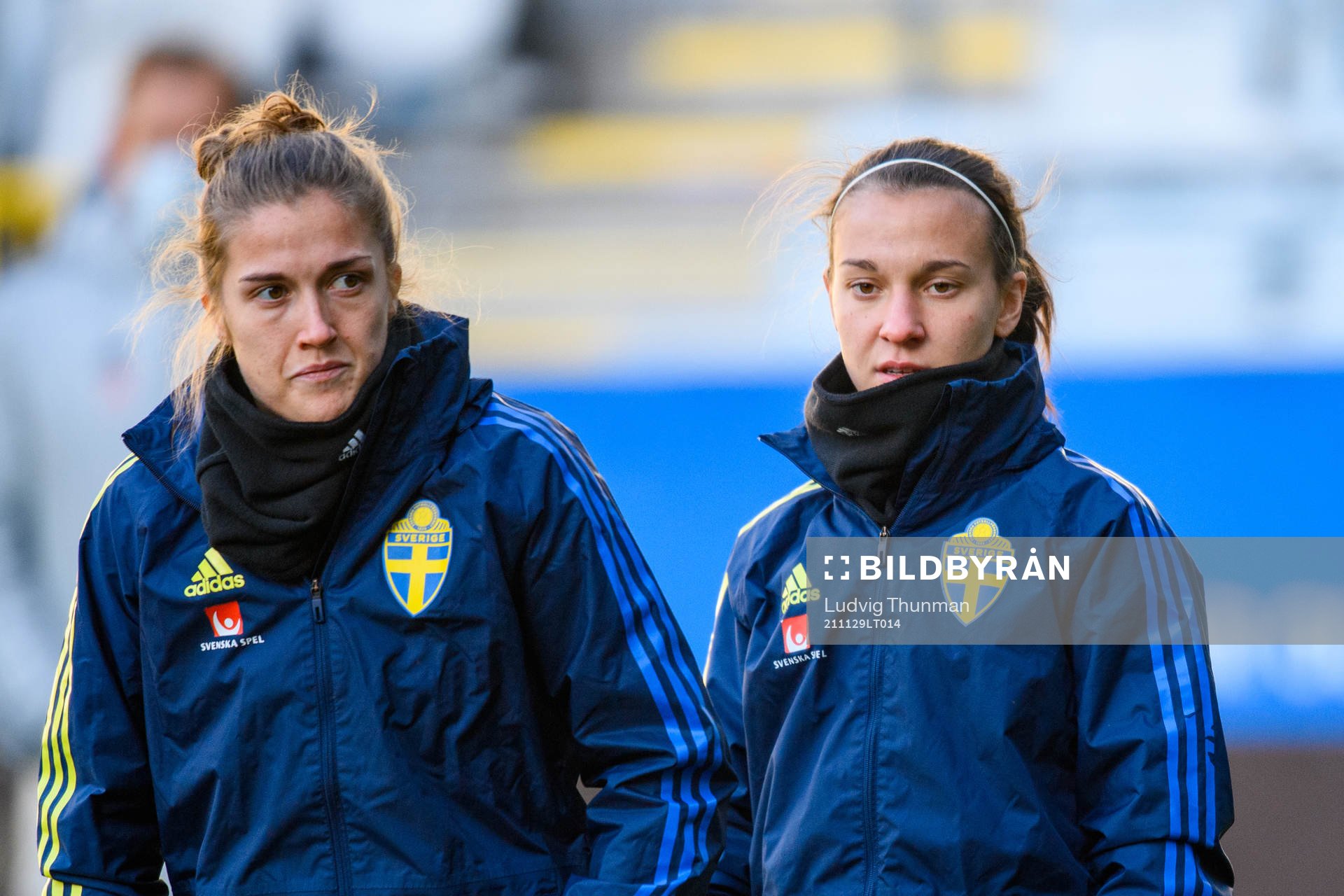 Filippa Angeldahl and Julia Zigiotti Olme of the Swedish
