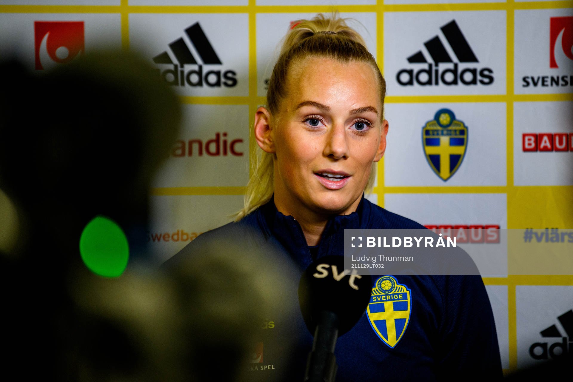 Stina Blackstenius of the Swedish women's national football