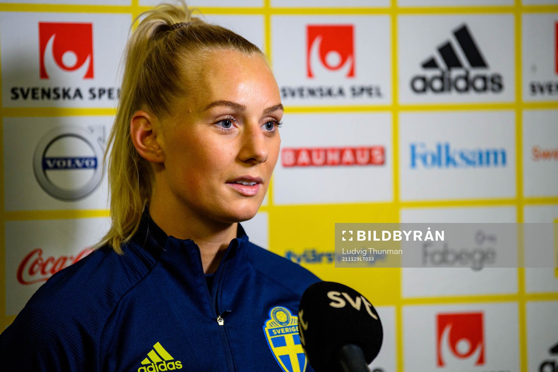 Stina Blackstenius of the Swedish women's national football