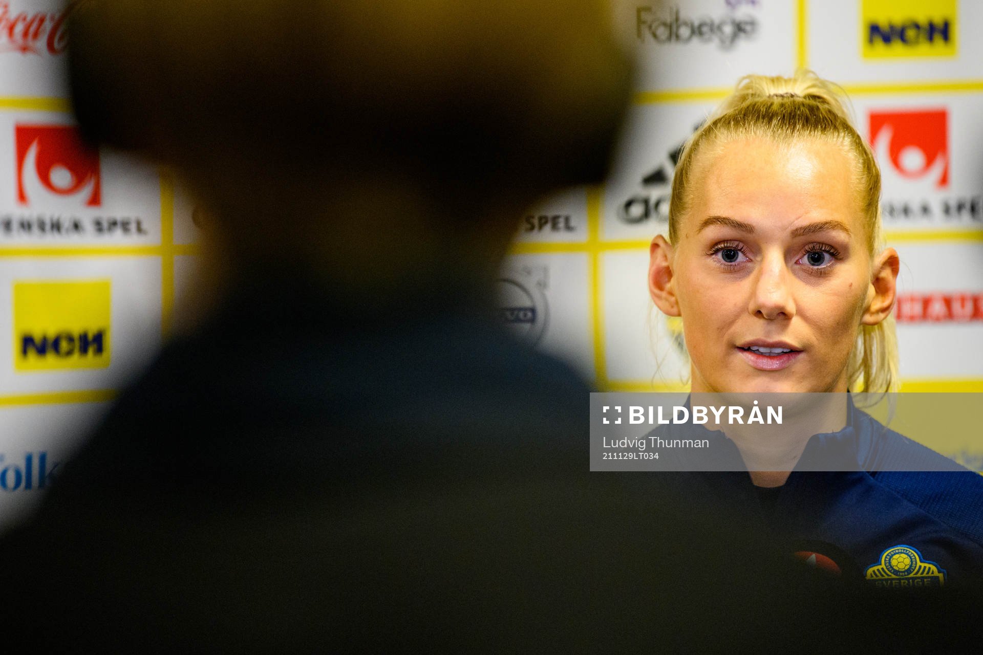 Stina Blackstenius of the Swedish women's national football