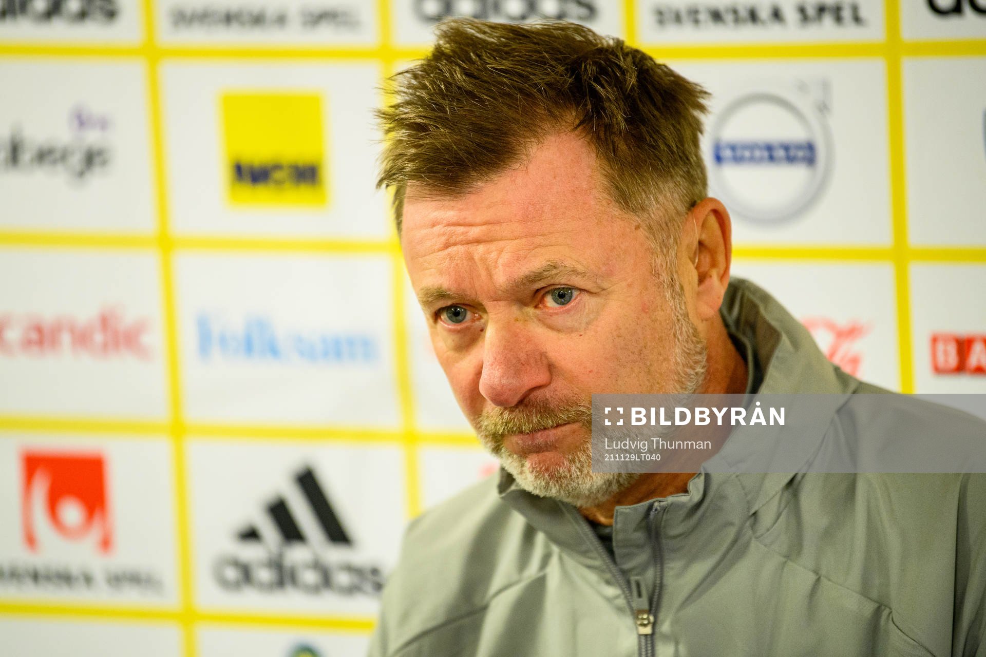 Peter Gerhardsson, head coach of the Swedish women's