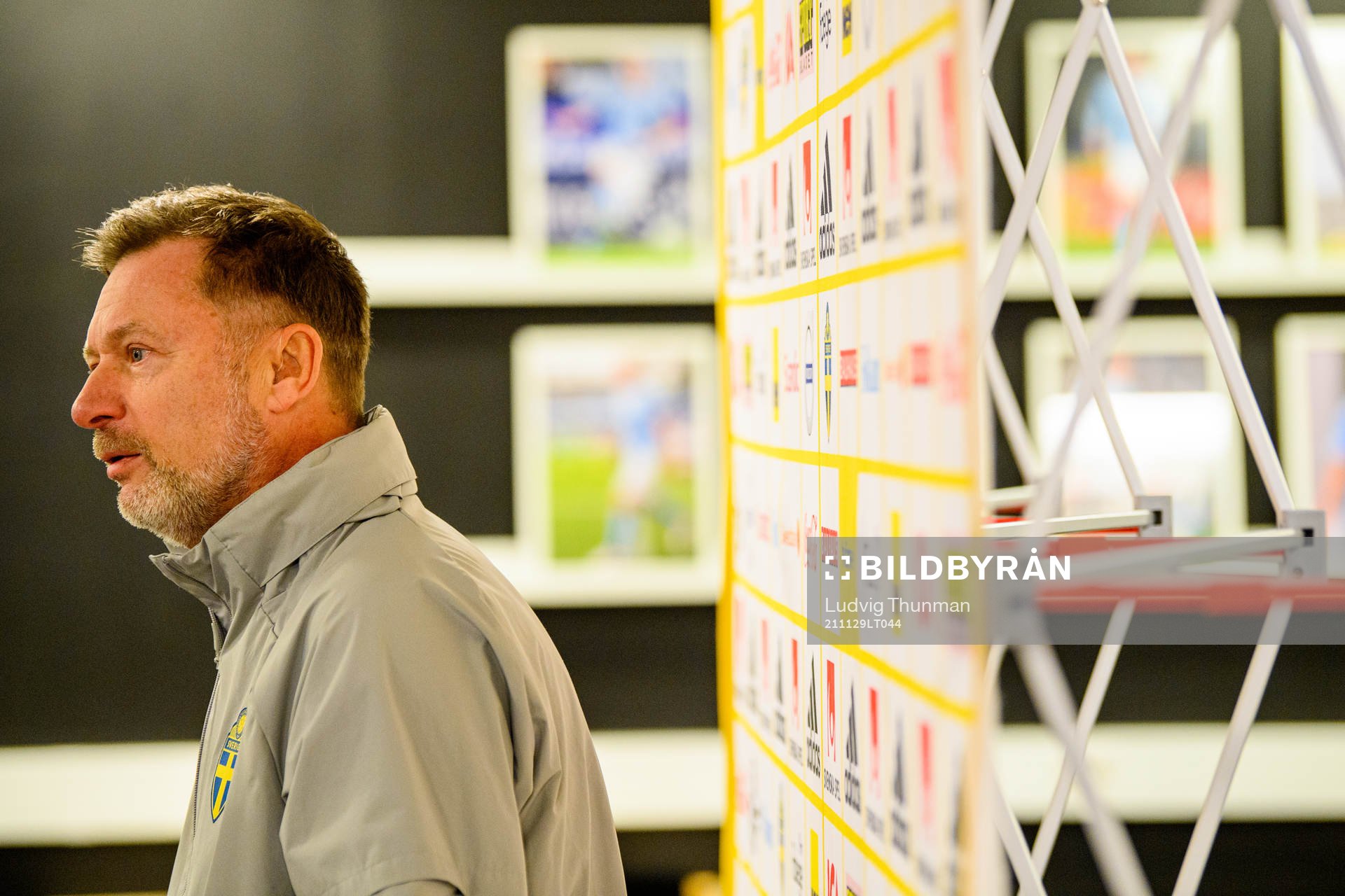 Peter Gerhardsson, head coach of the Swedish women's