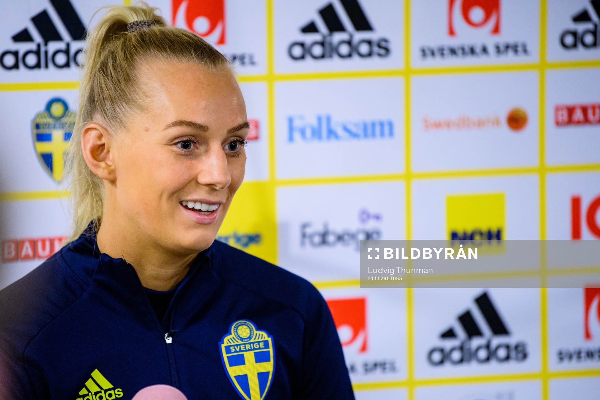 Stina Blackstenius of the Swedish women's national football