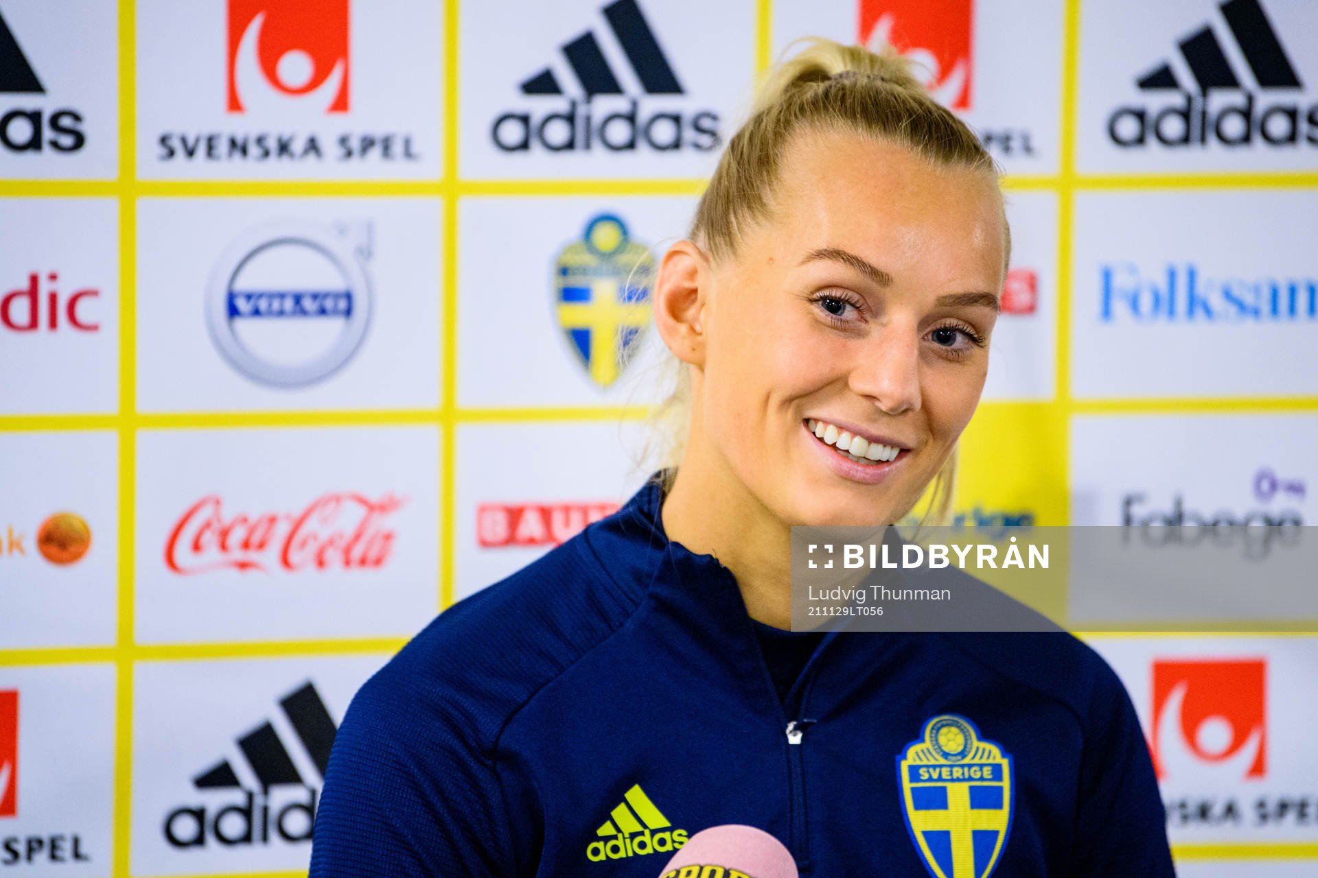 Stina Blackstenius of the Swedish women's national football