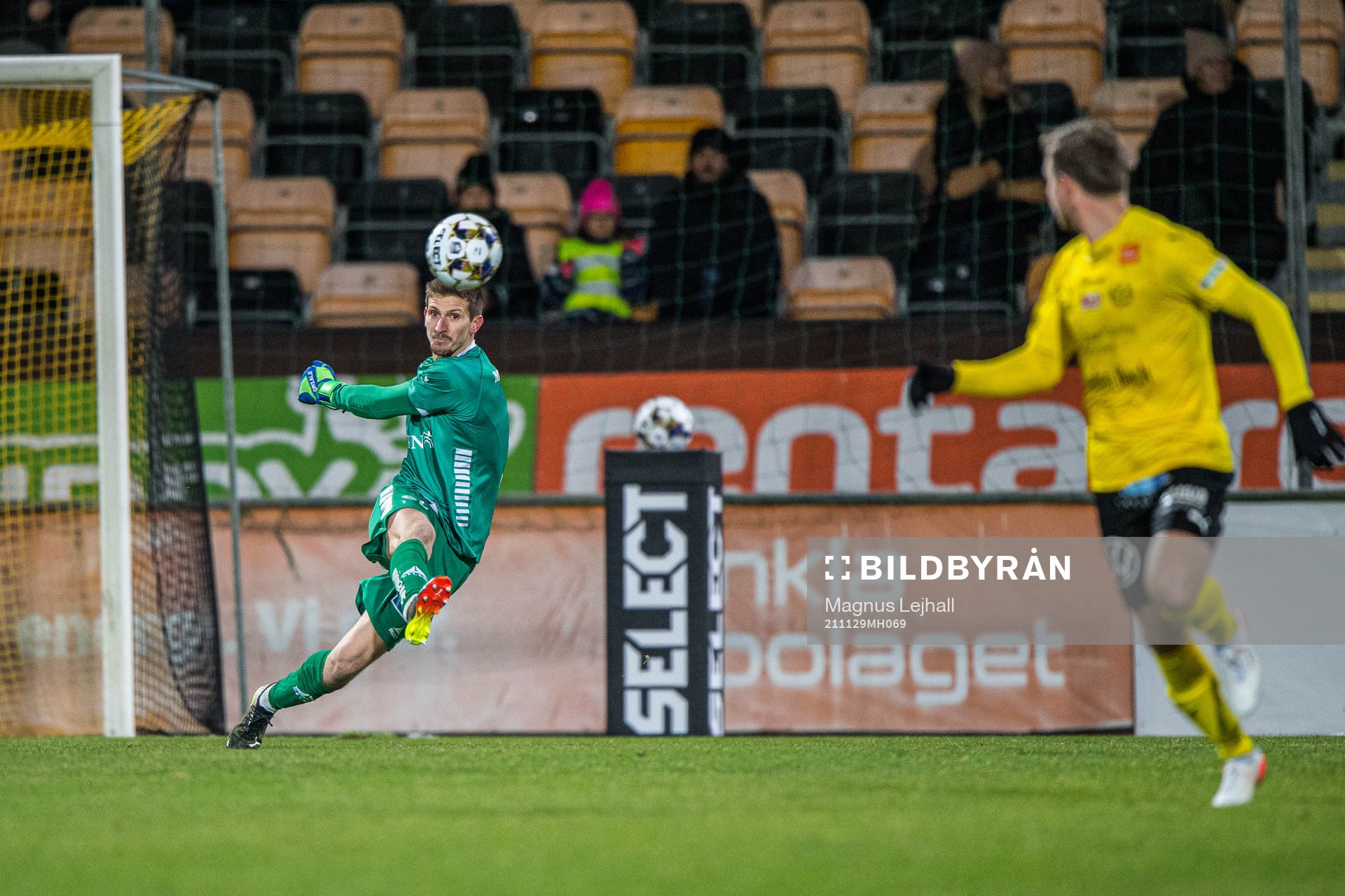 Örebros målvakt Bobby Allain