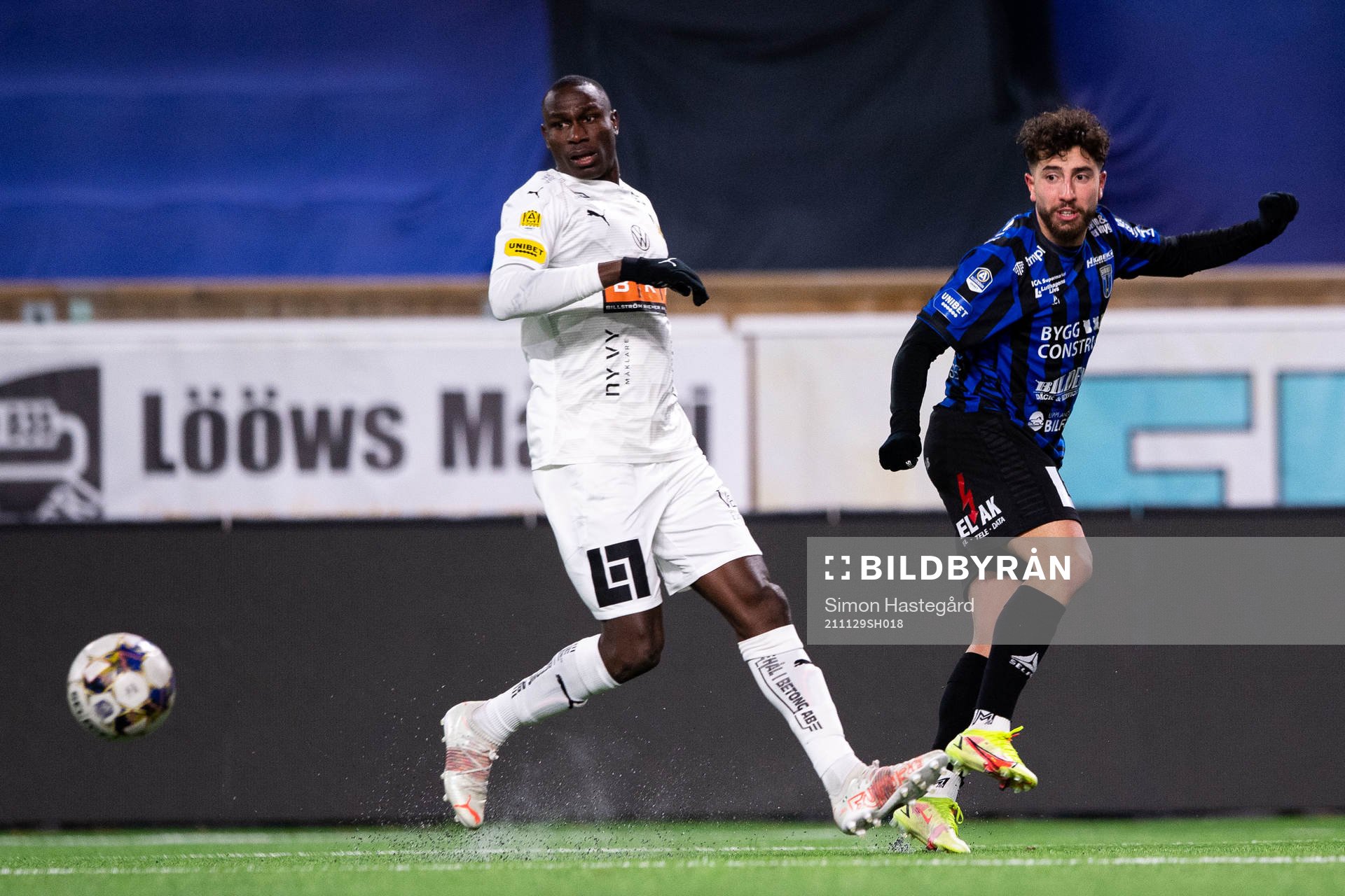 Häckens Godswill Ekpolo och Sirius Moustafa Zeidan