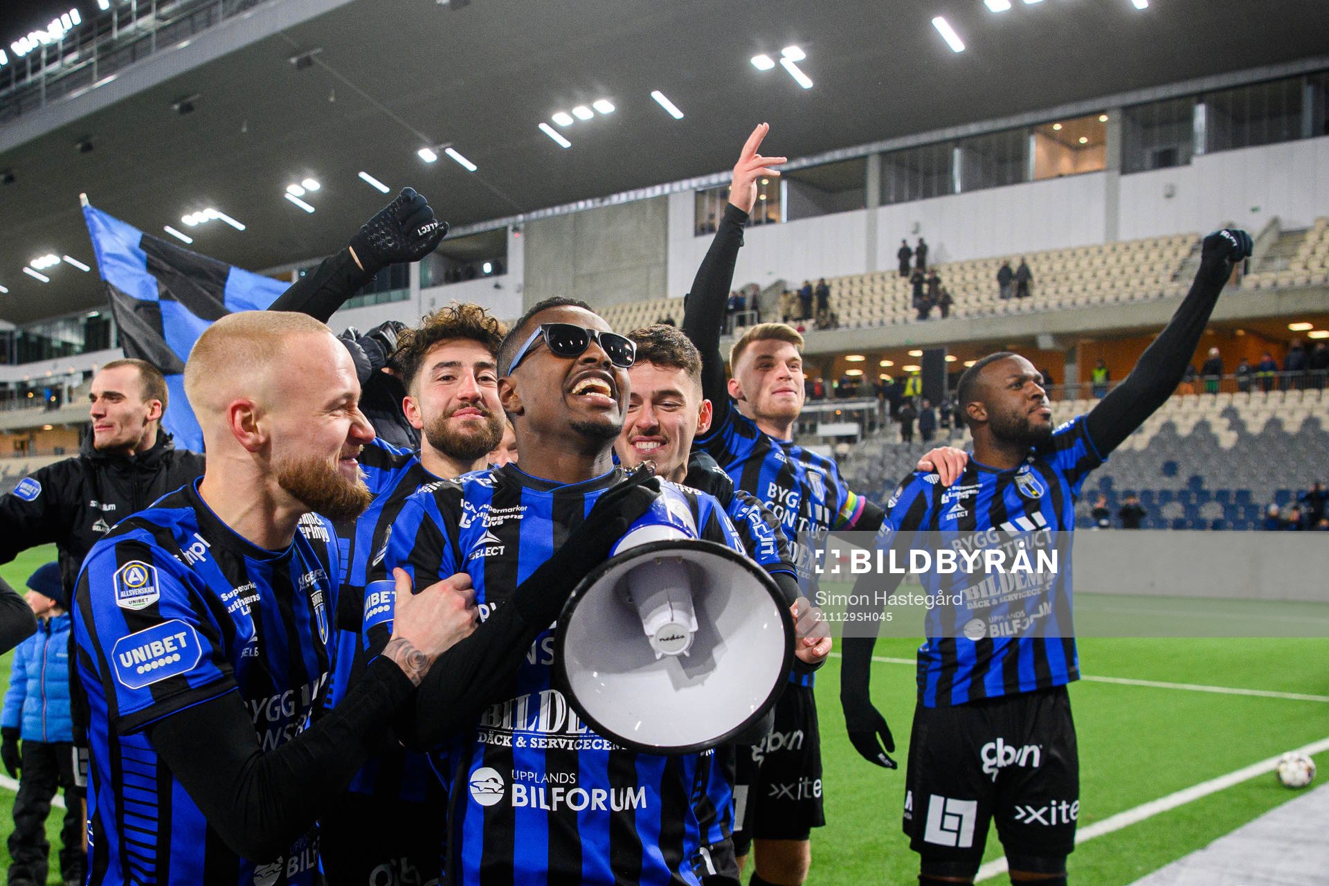 Sirius spelare jublar