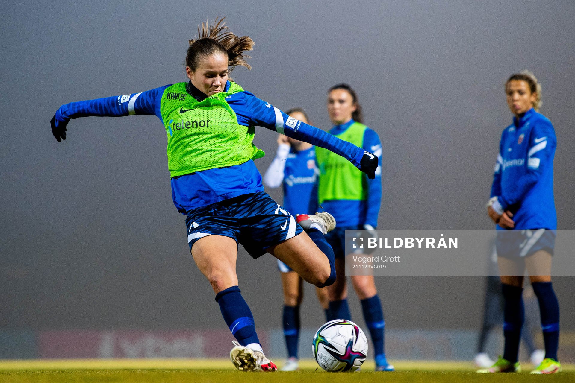 Guro Reiten of the Norwegian women's national football team