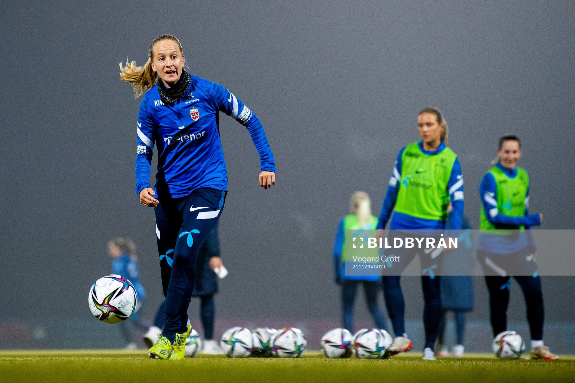 Amalie Vevle Eikeland of the Norwegian women's national