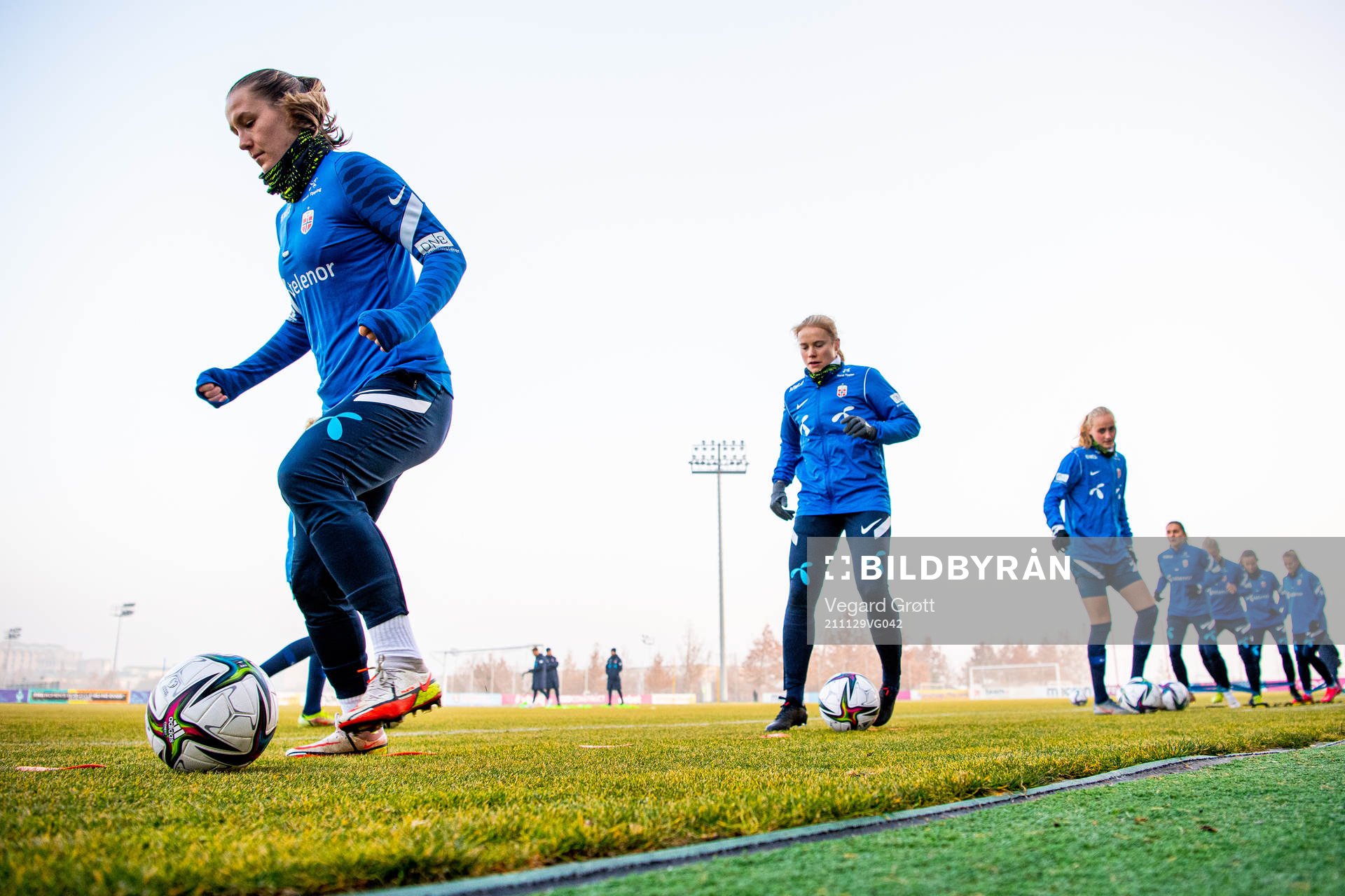 Elisabeth Terland and Julie Blakstad of the Norwegian
