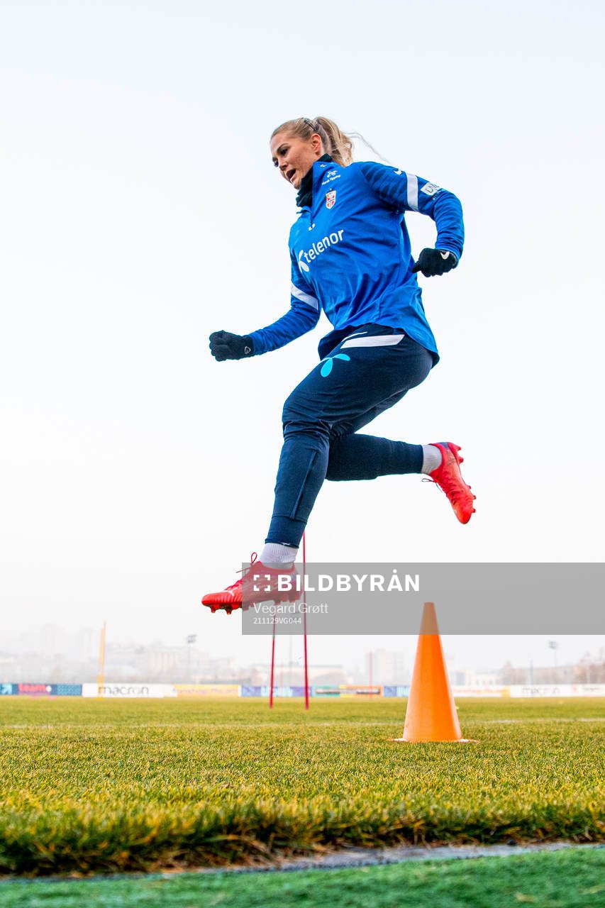 Lisa-Marie Karlseng Utland of the Norwegian women's