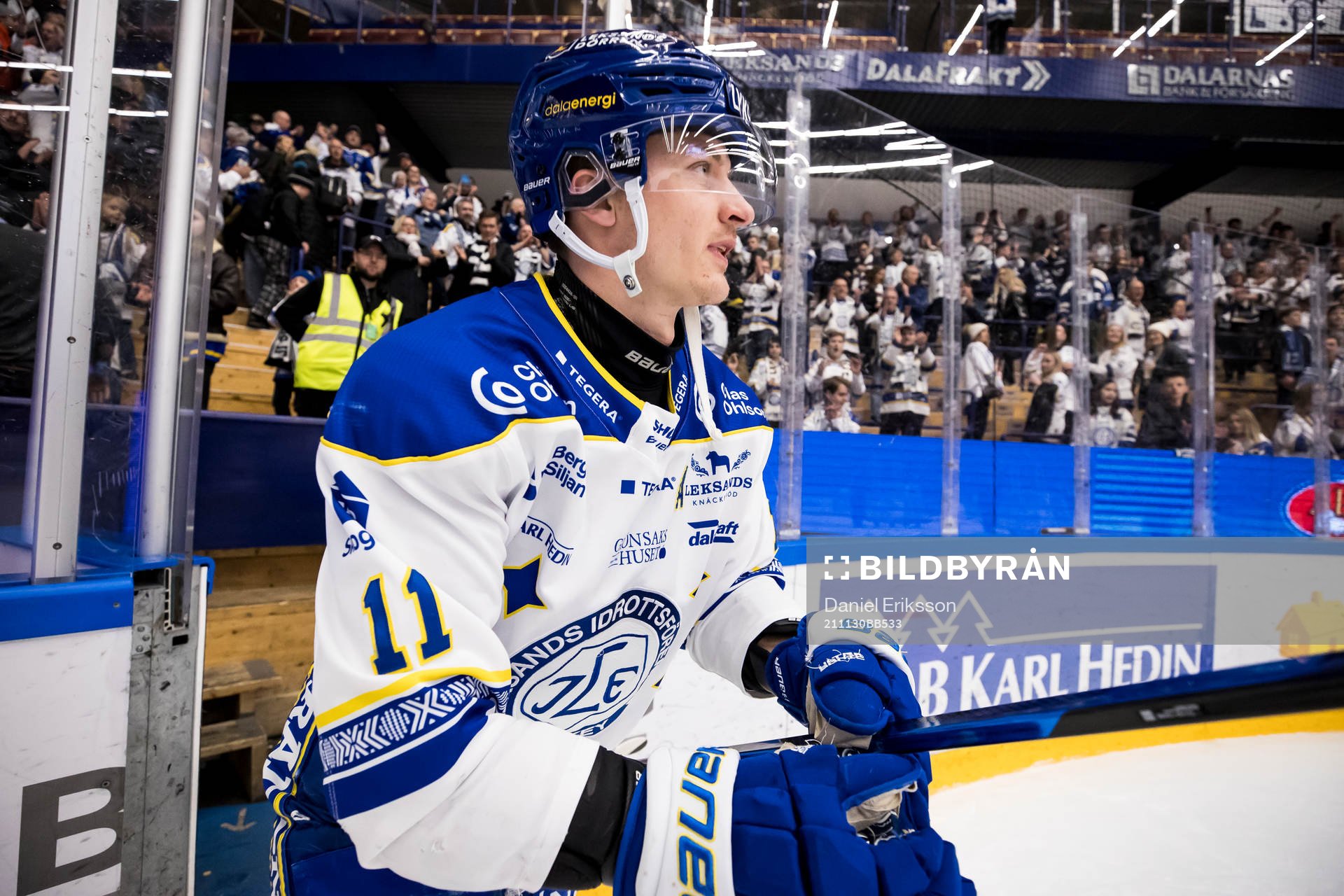 Leksands Martin Karlsson utsedd till matchens krigare