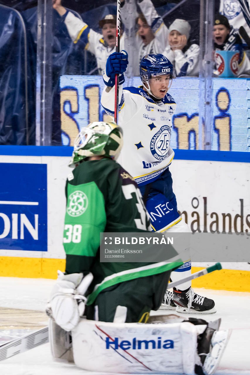 Leksands Ben Thomas jublar