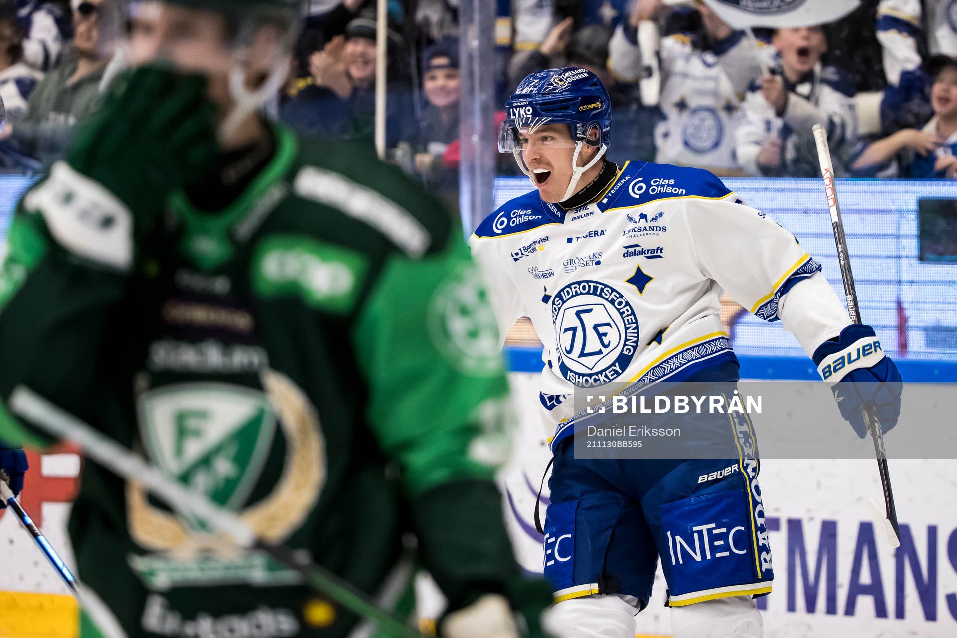 Leksands Ben Thomas jublar