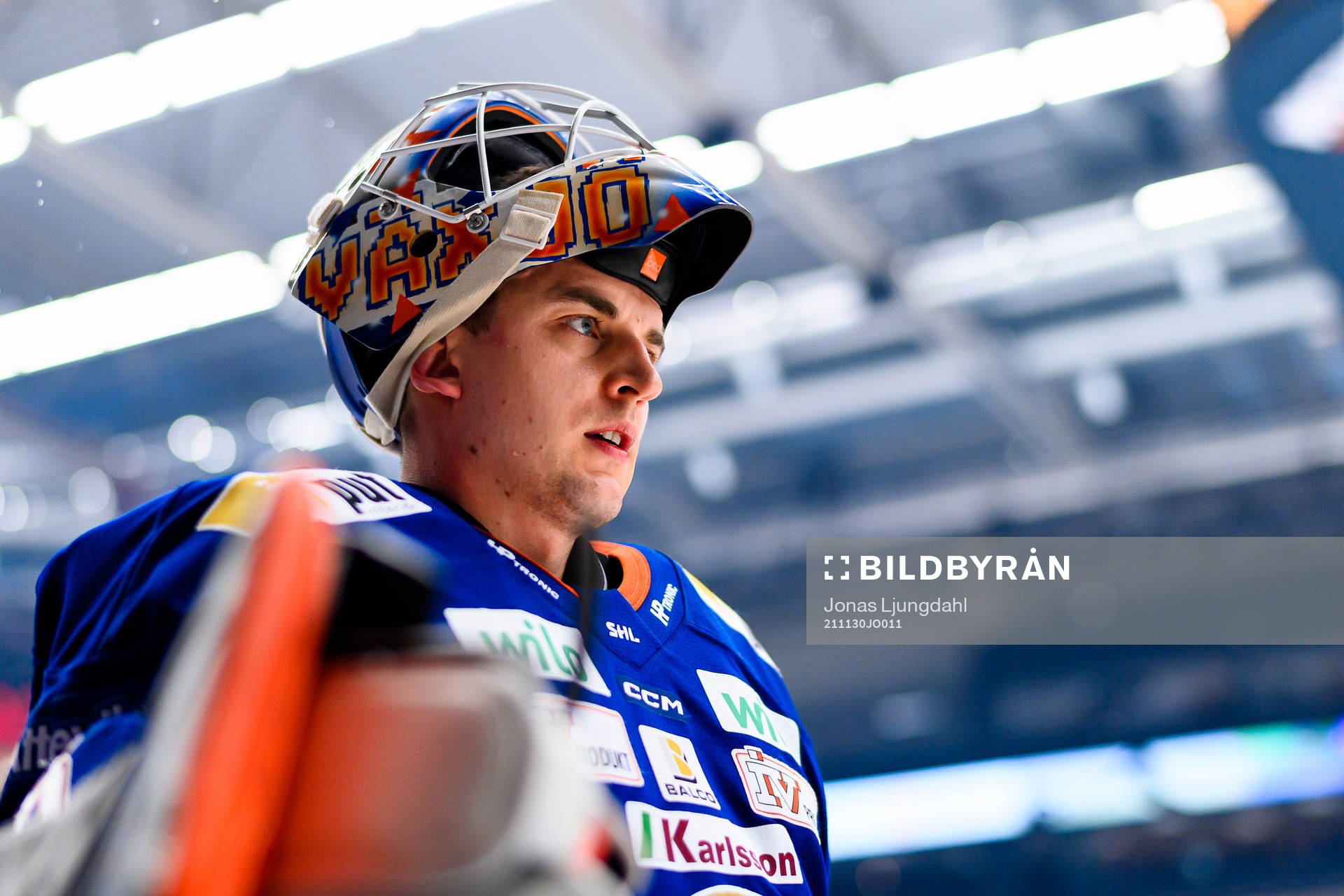 Växjös målvakt Janis Kalnins