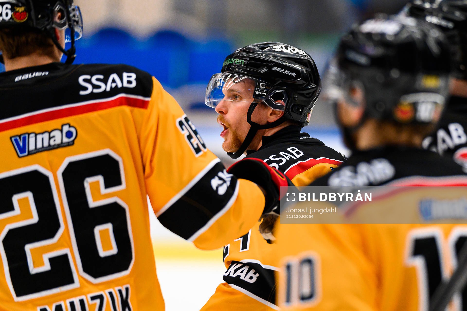 Luleås Brendan Shinnimin jublar