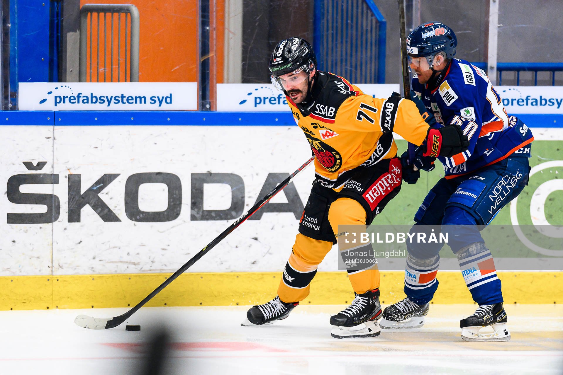 Luleås Linus Fröberg och Växjös Erik Josefsson