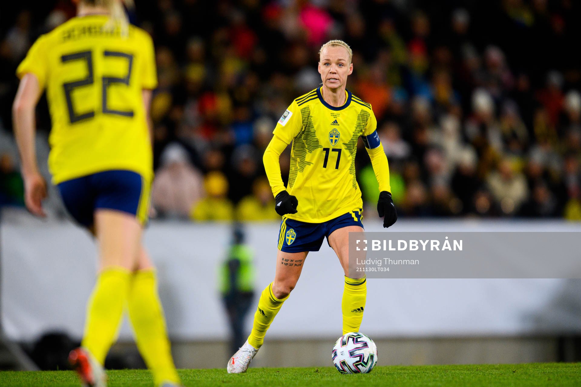 Caroline Seger of Sweden