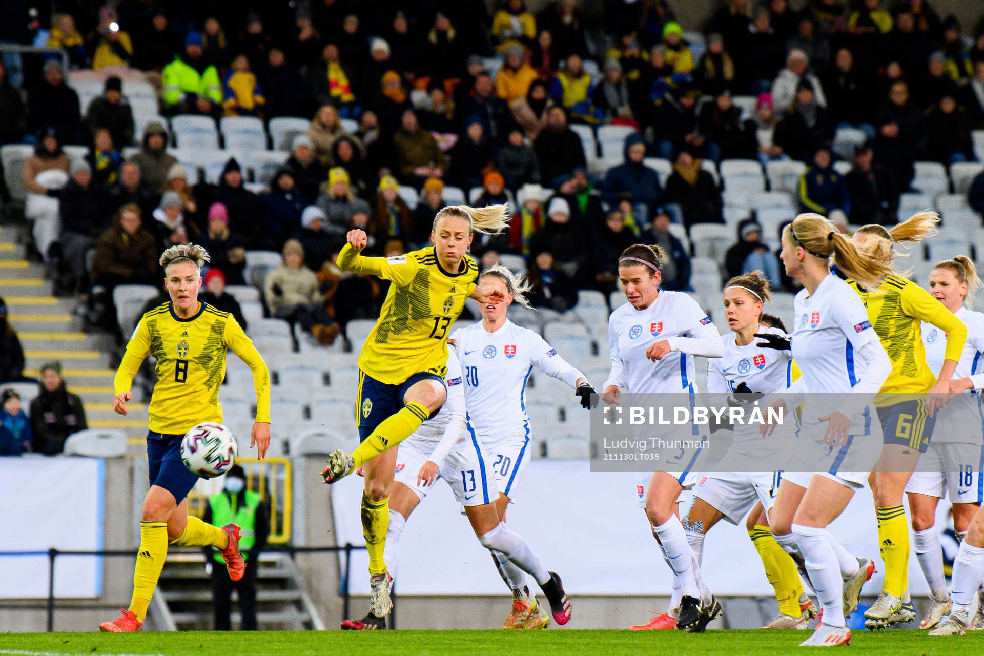Amanda Ilestedt of Sweden