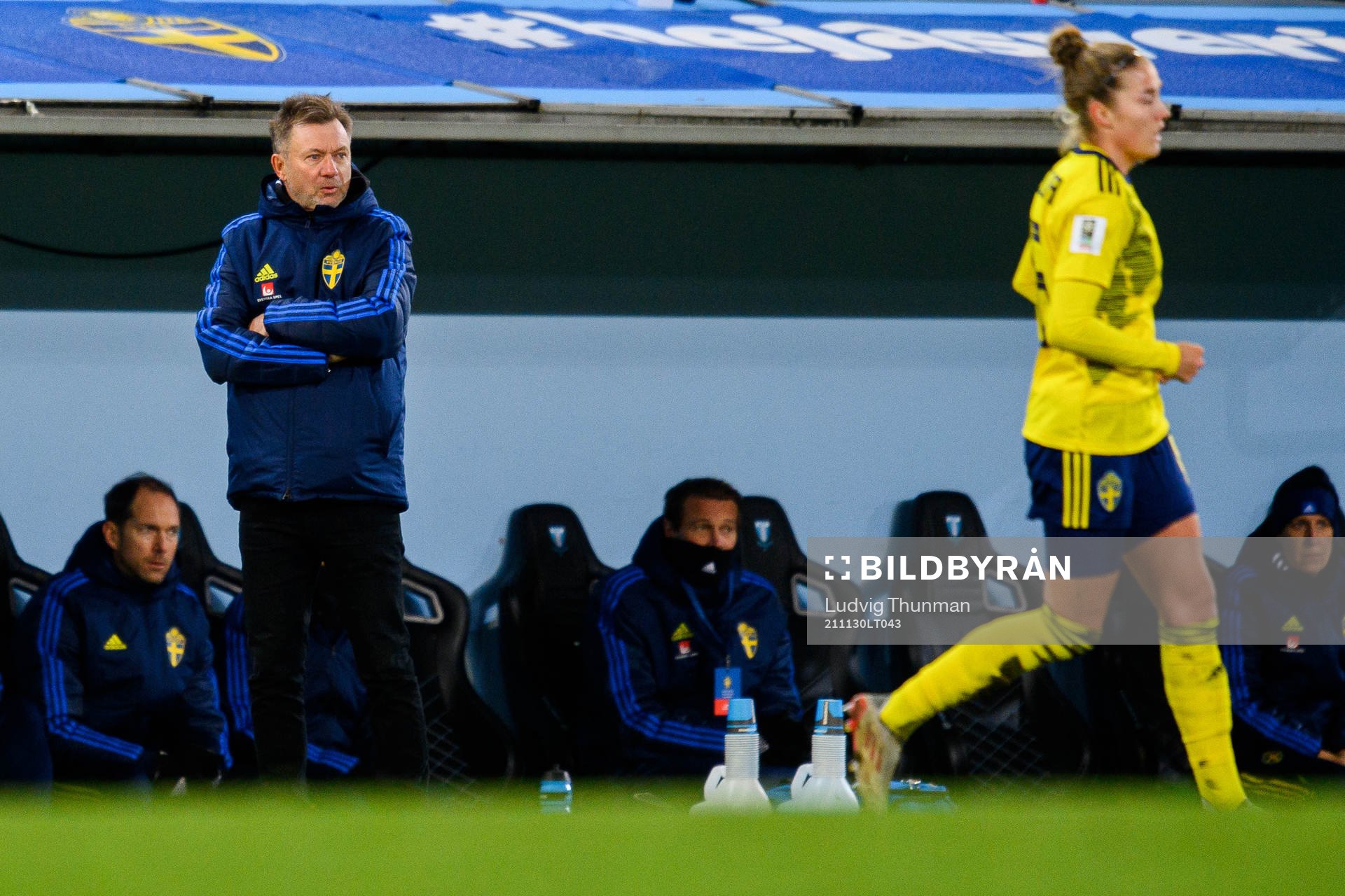 Peter Gerhardsson, head coach of Sweden