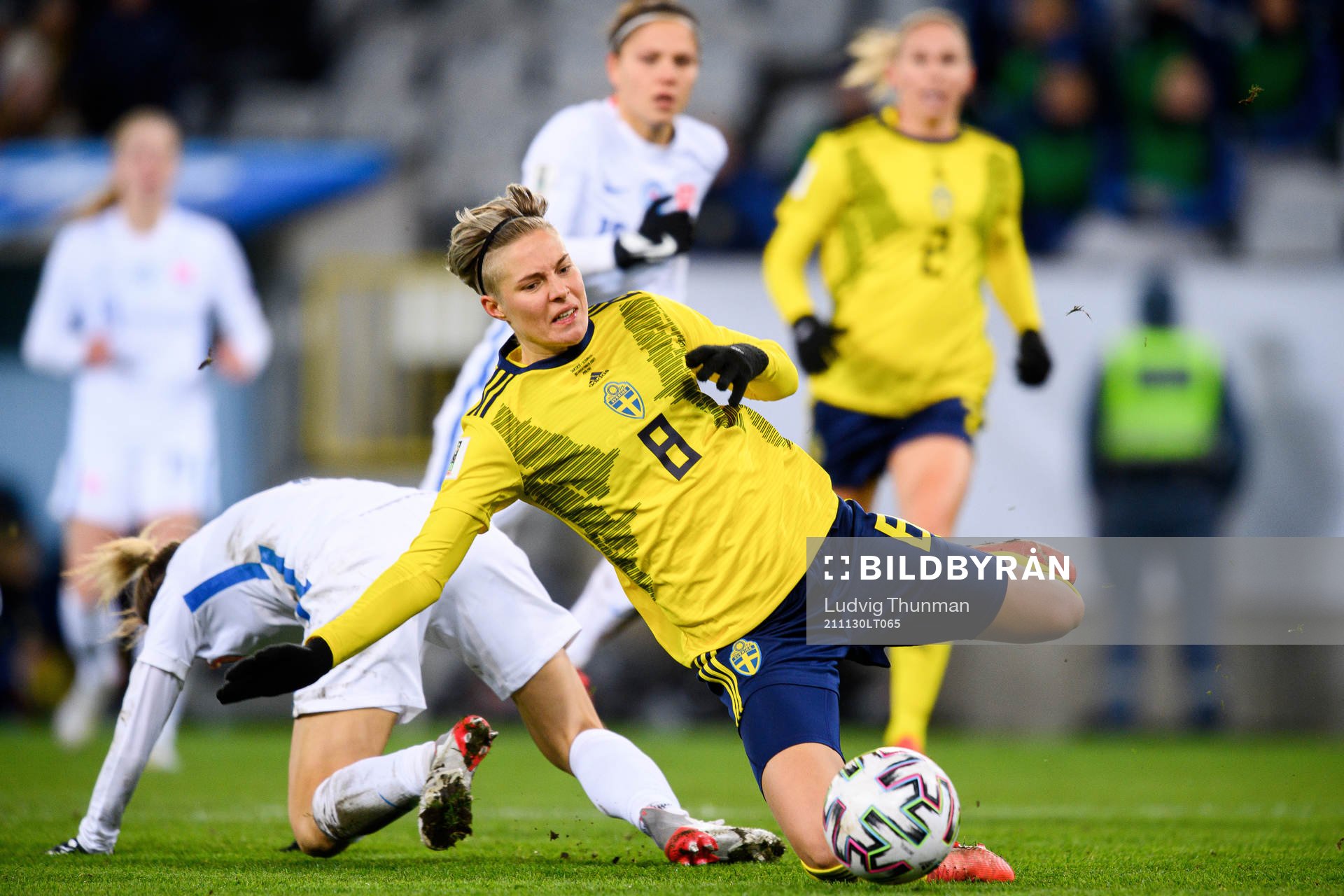 Patricia Fischerova of Slovakia and Lina Hurtig of Sweden