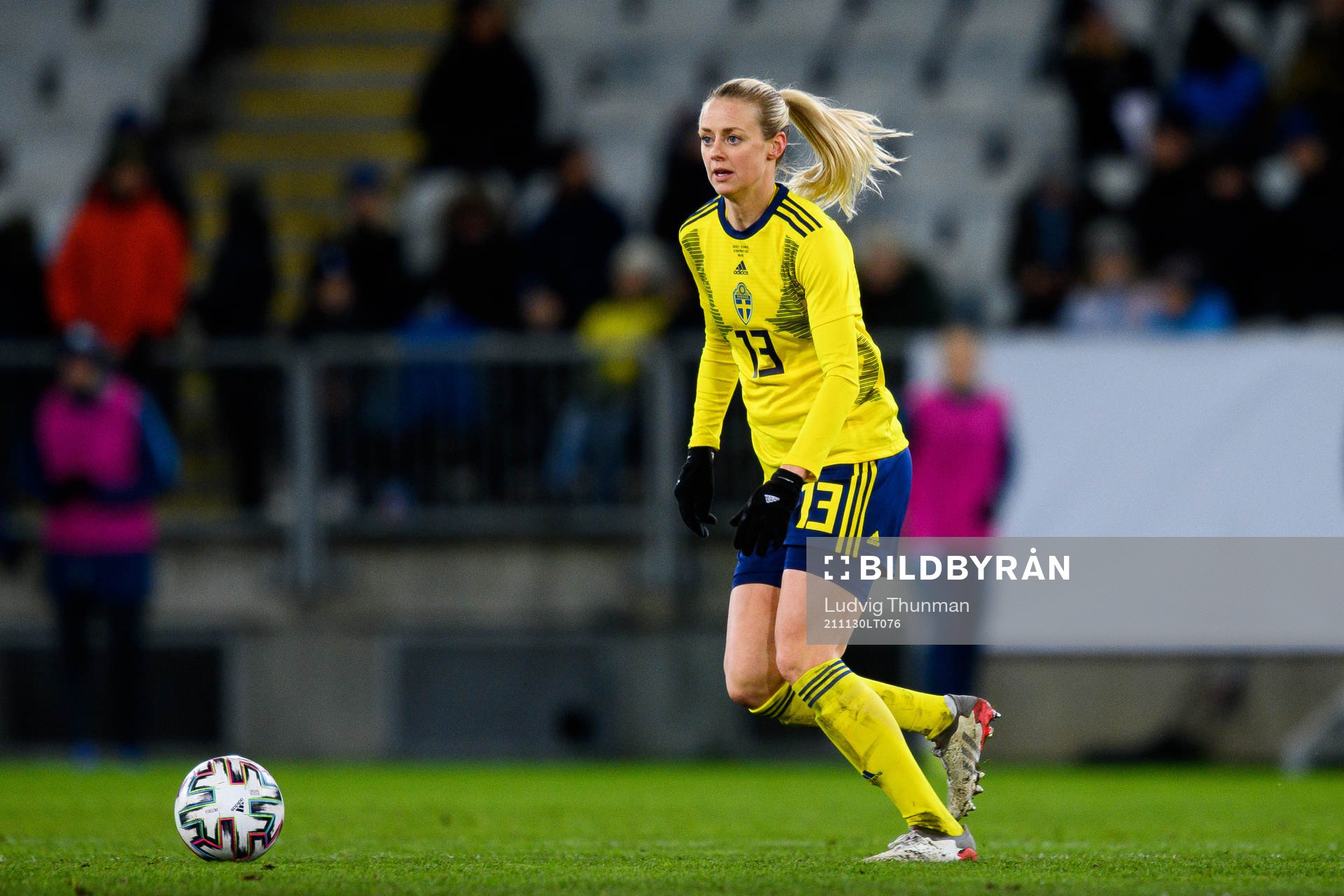 Amanda Ilestedt of Sweden