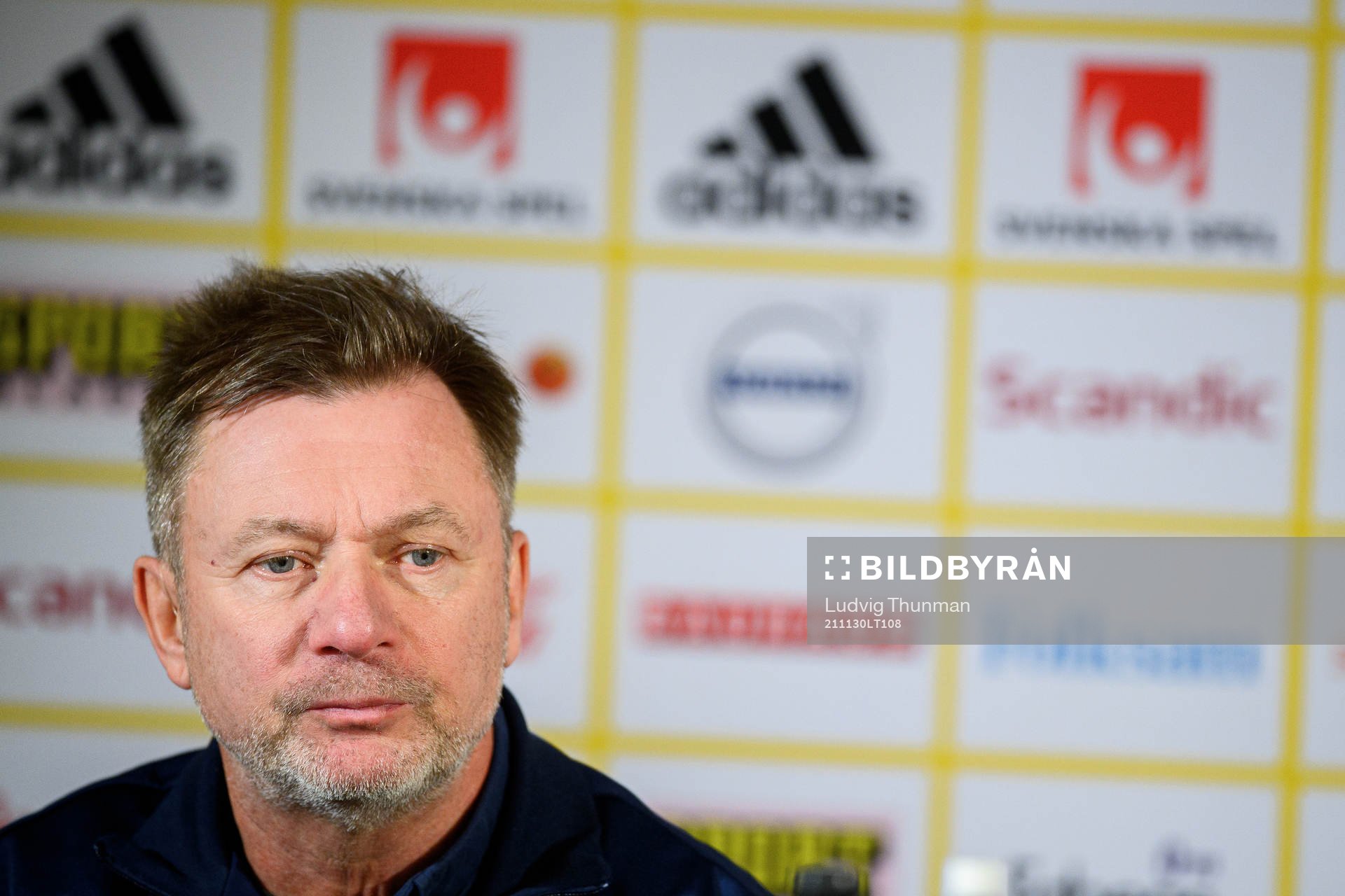 Peter Gerhardsson, head coach of Sweden