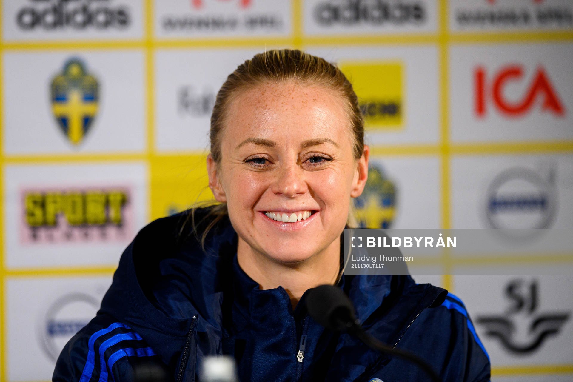 Amanda Ilestedt of Sweden