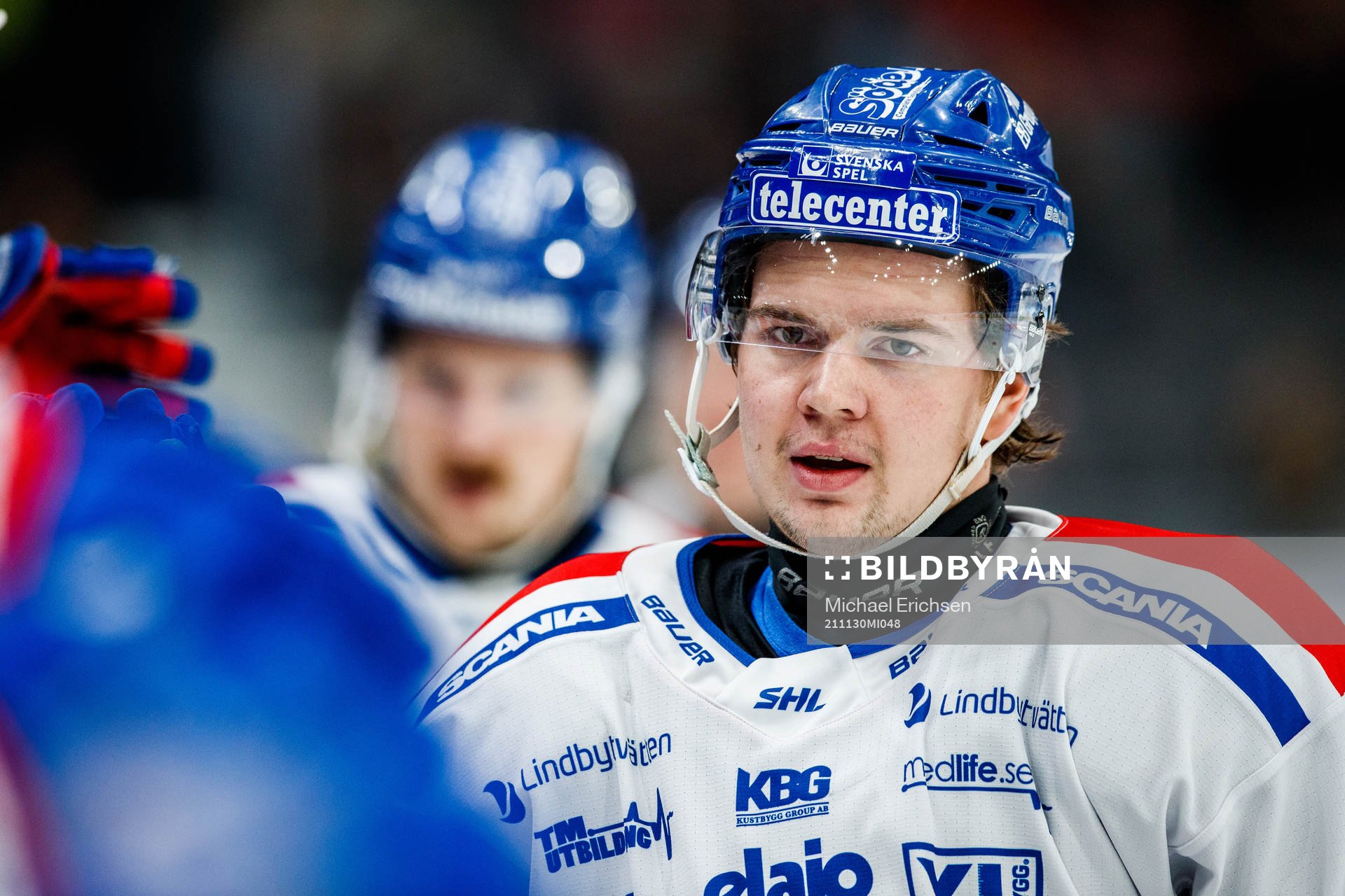 Oskarshamns Lukas Pilö jublar