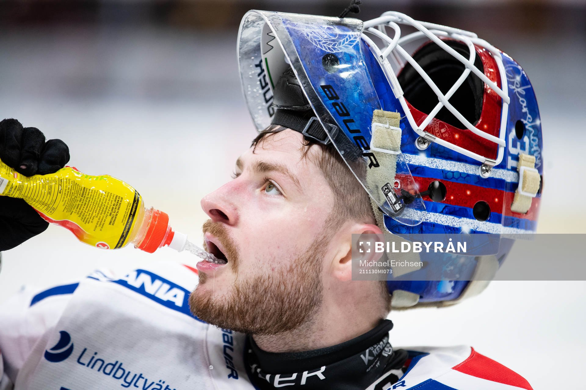 Oskarshamns målvakt Tim Juel