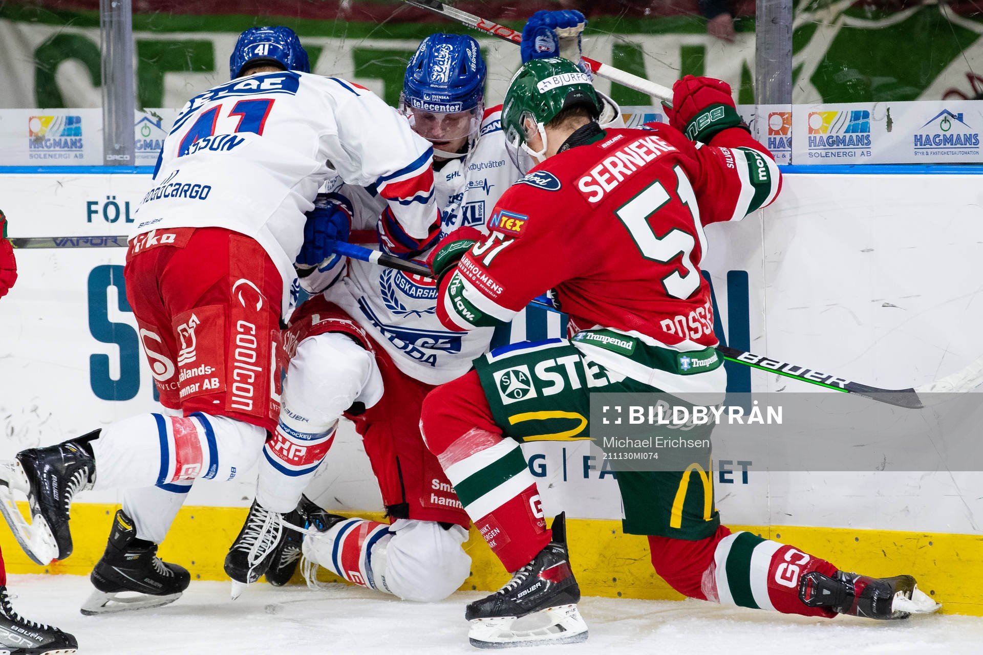 Oskarshamns Johan Johnsson och Wiliam Worge Kreü