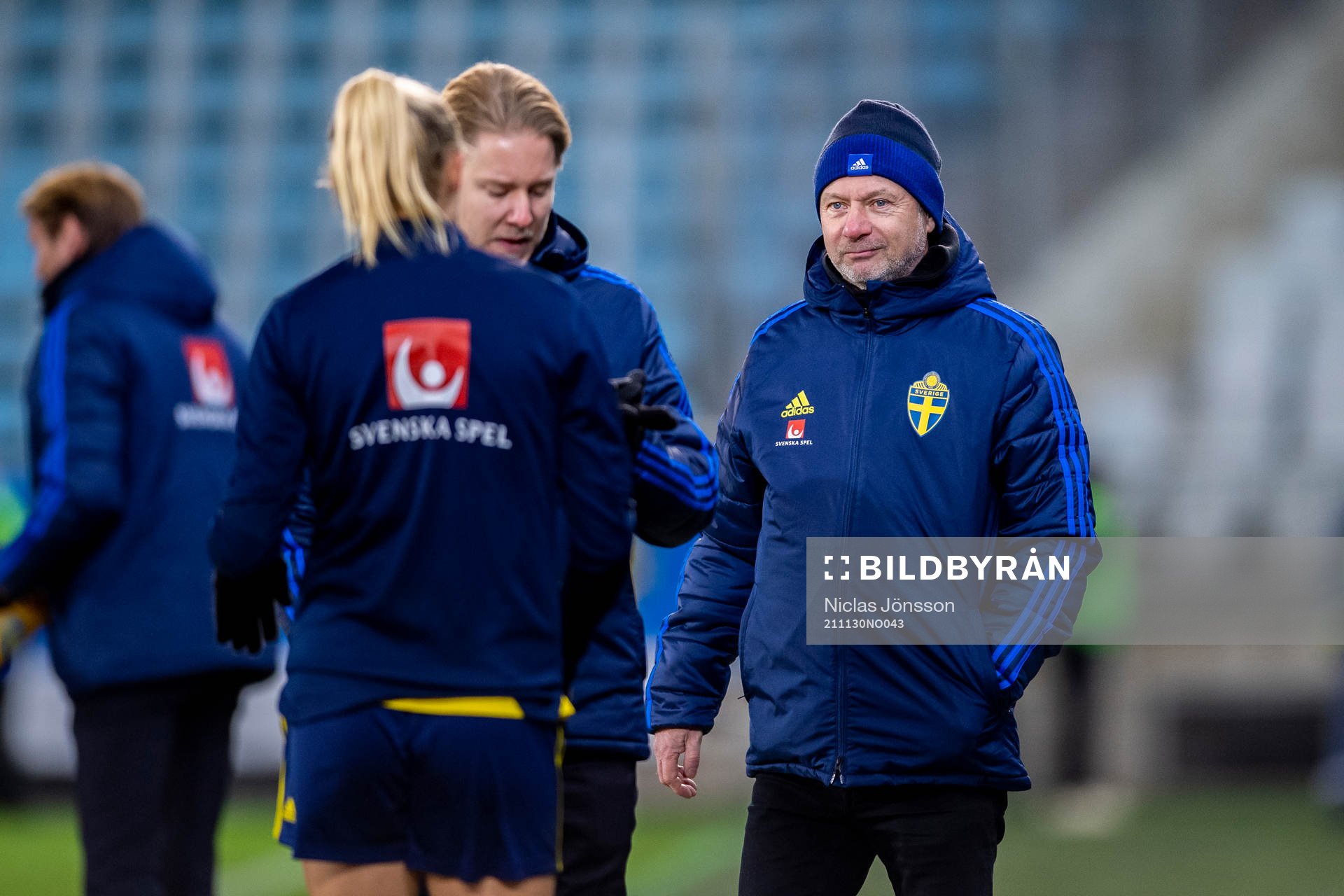 Peter Gerhardsson, head coach of Sweden