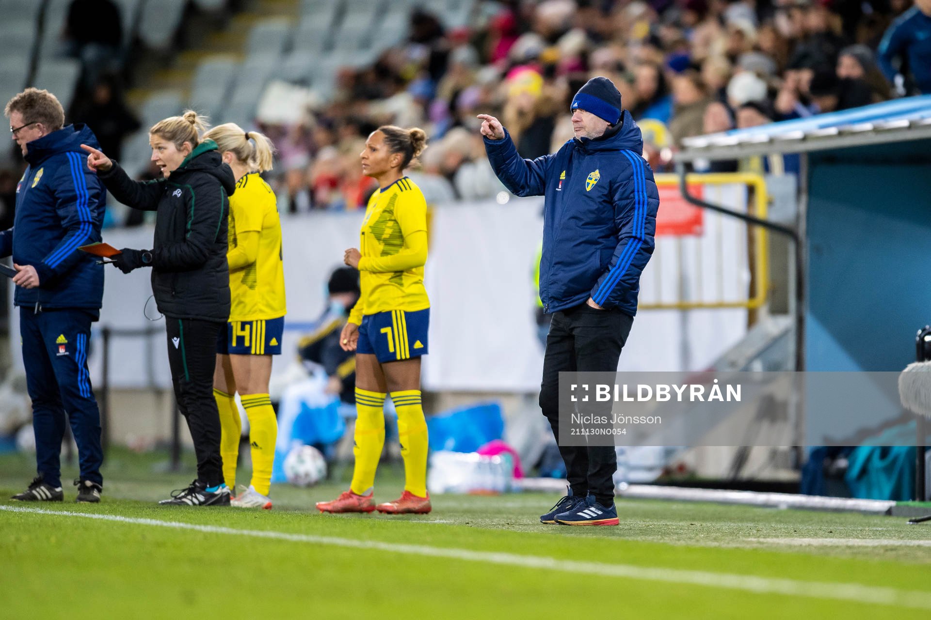 Peter Gerhardsson, head coach of Sweden