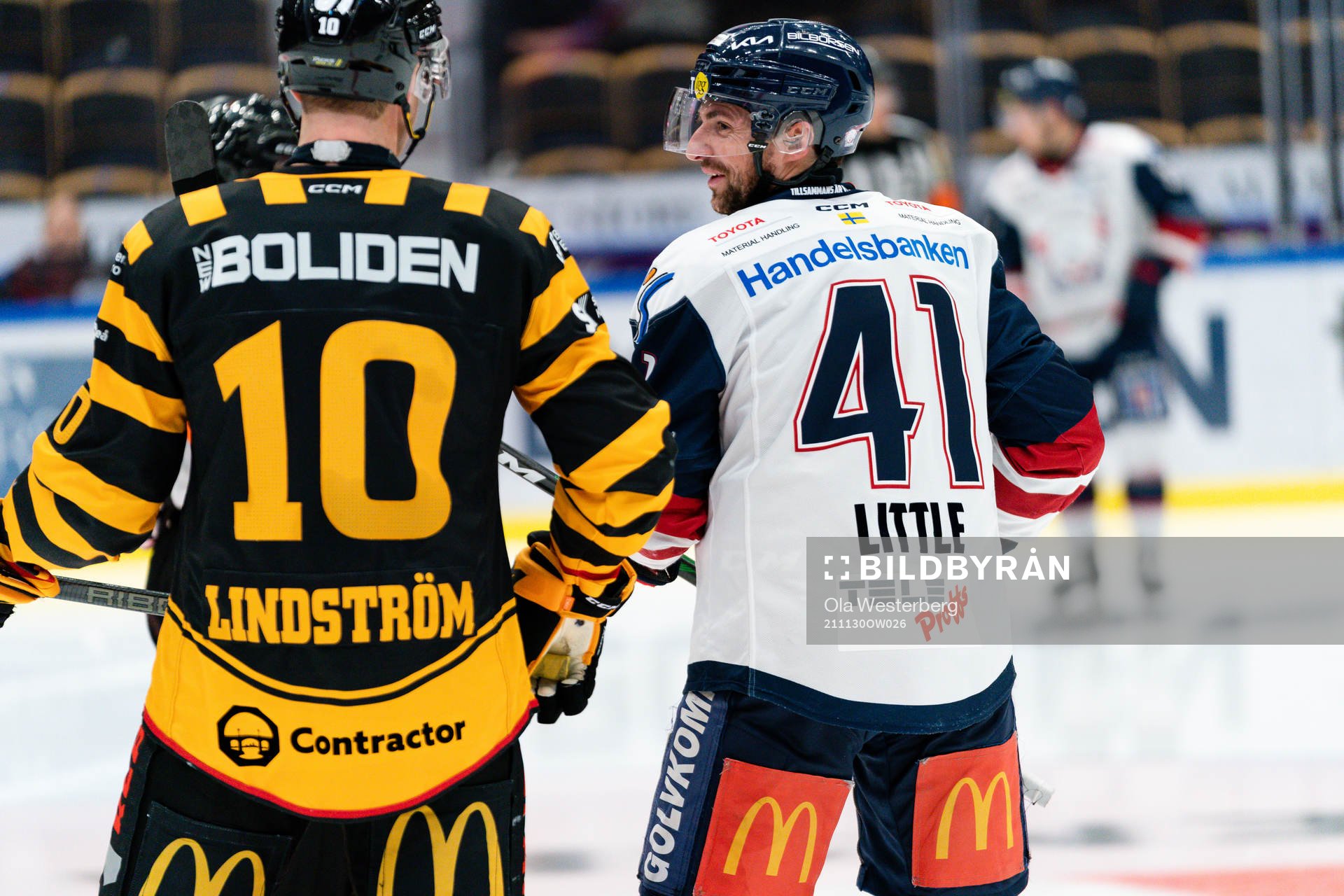 Skellefteås Joakim Lindström och Linköpings Broc Little