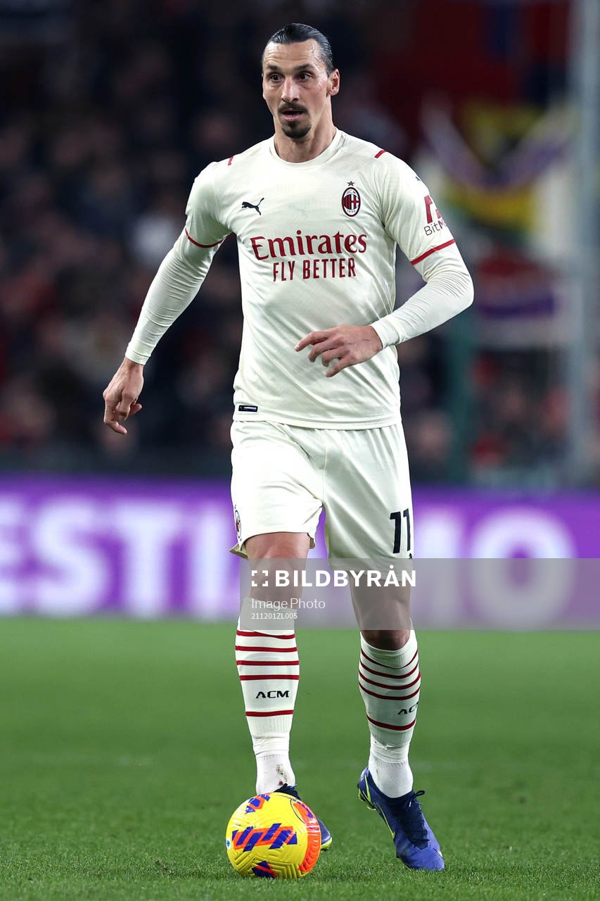 Zlatan Ibrahimovic of Milan